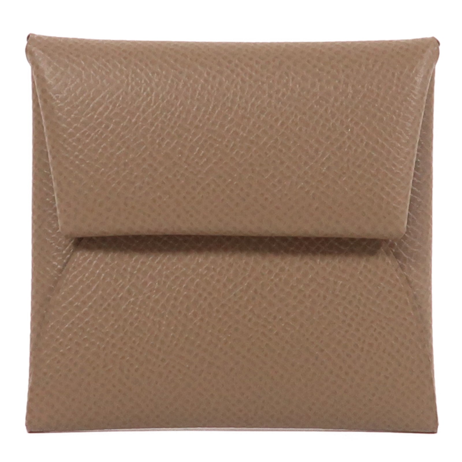 HERMES Epsom皮革Bastia Change Purse銀扣零錢包