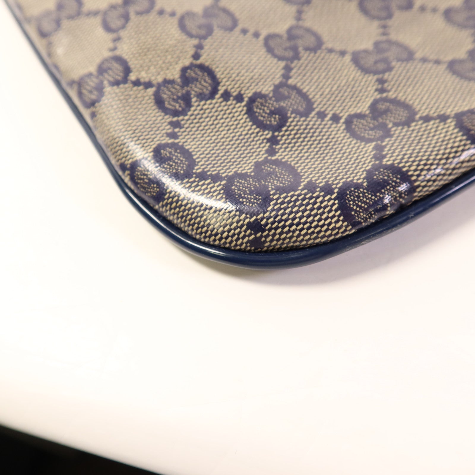 GUCCI 塗層帆布Shoulder Bag肩背袋