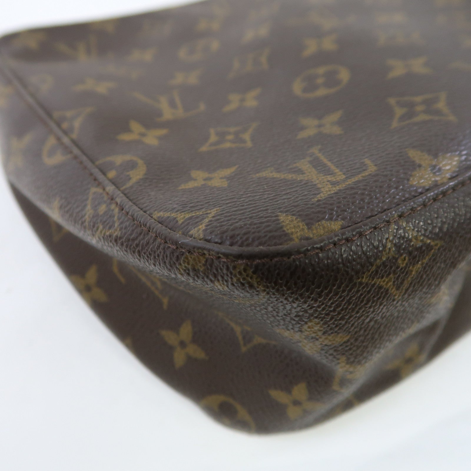 LOUIS VUITTON 【激減優惠】Monogram Looping MM金扣肩背袋啡色