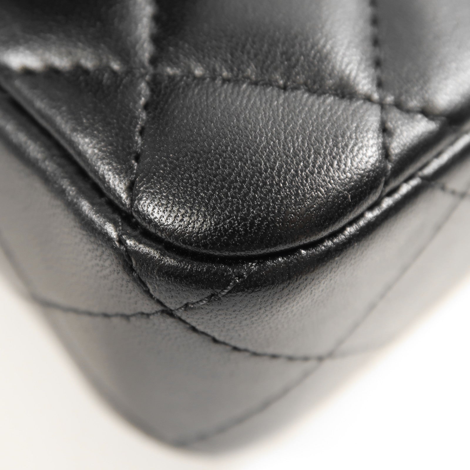 CHANEL 羊皮皮革Chain Shoulder Bag金扣鏈帶肩背袋