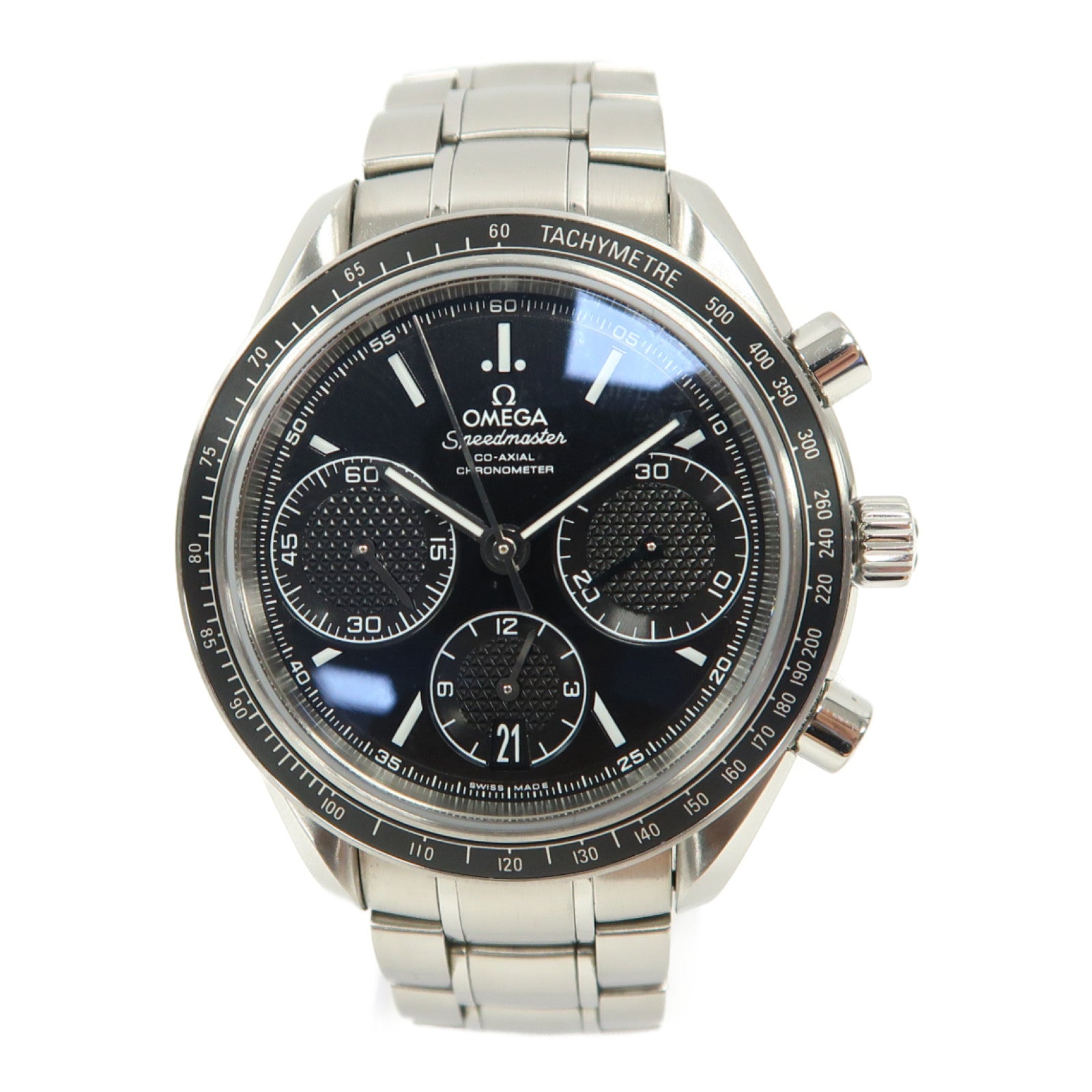 OMEGA Speedmaster不鏽鋼手錶自動機芯黑色