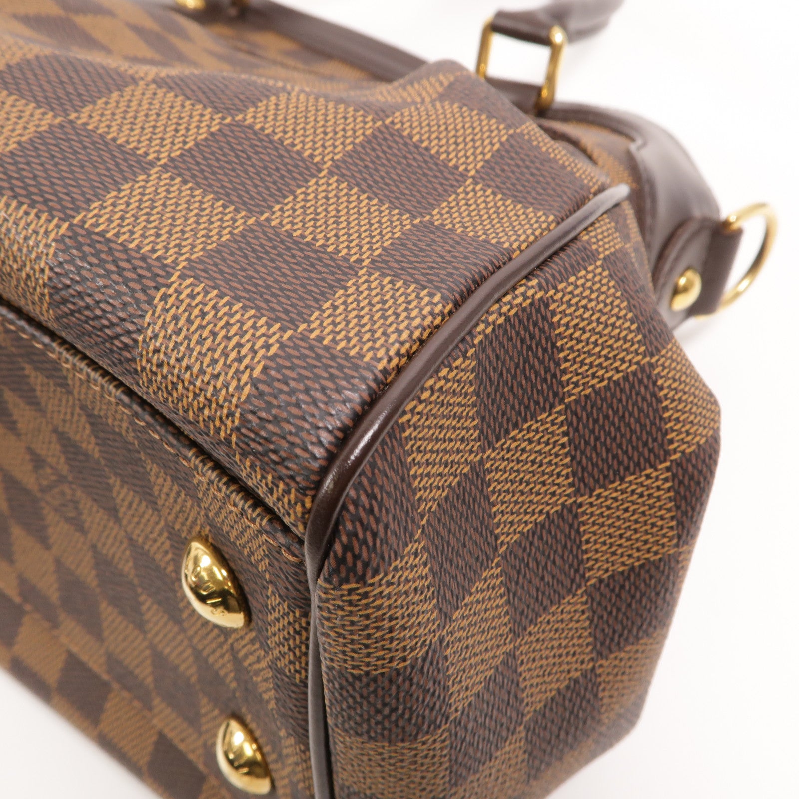 LOUIS VUITTON Damier Trevi手挽肩背兩用袋