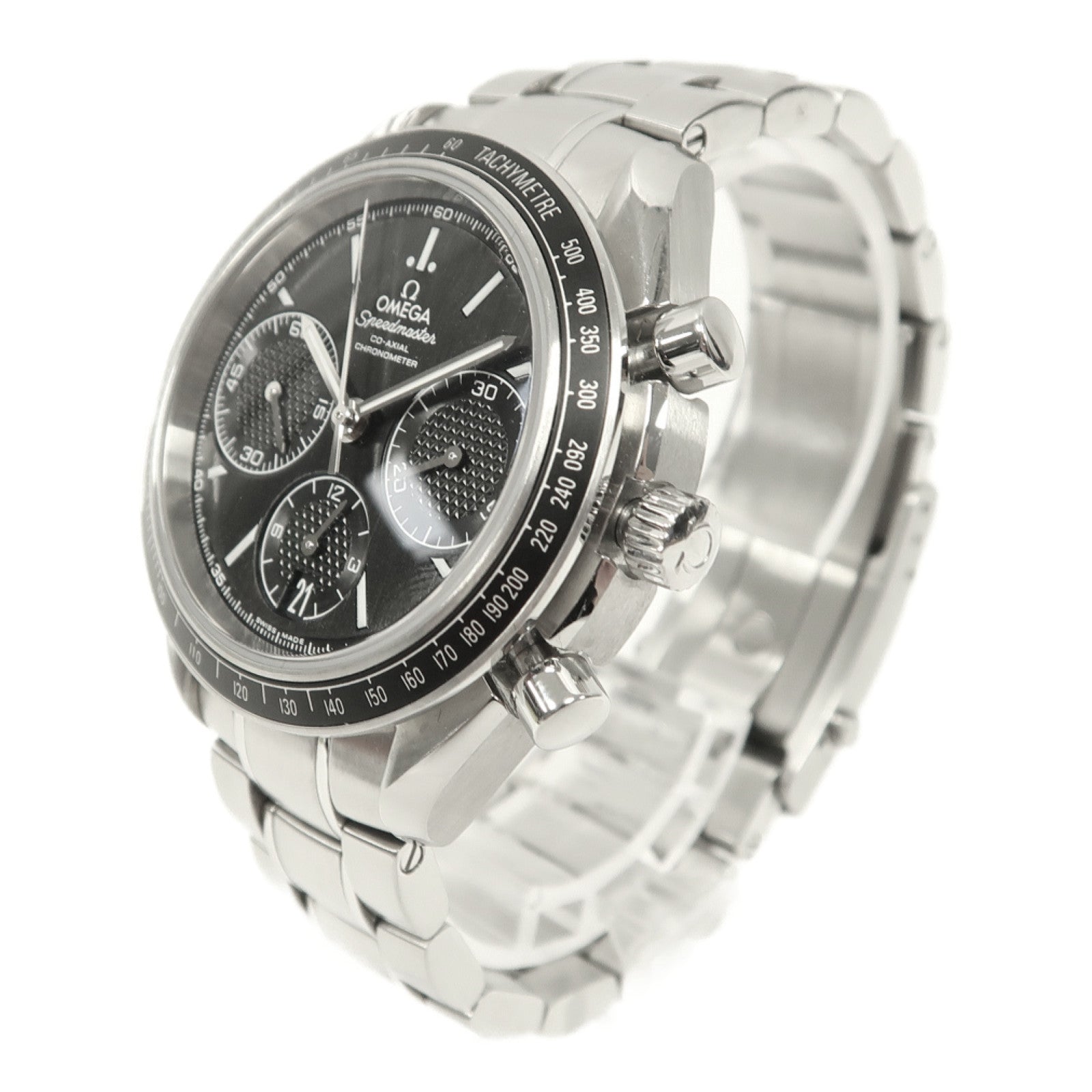 OMEGA Speedmaster不鏽鋼手錶自動機芯黑色