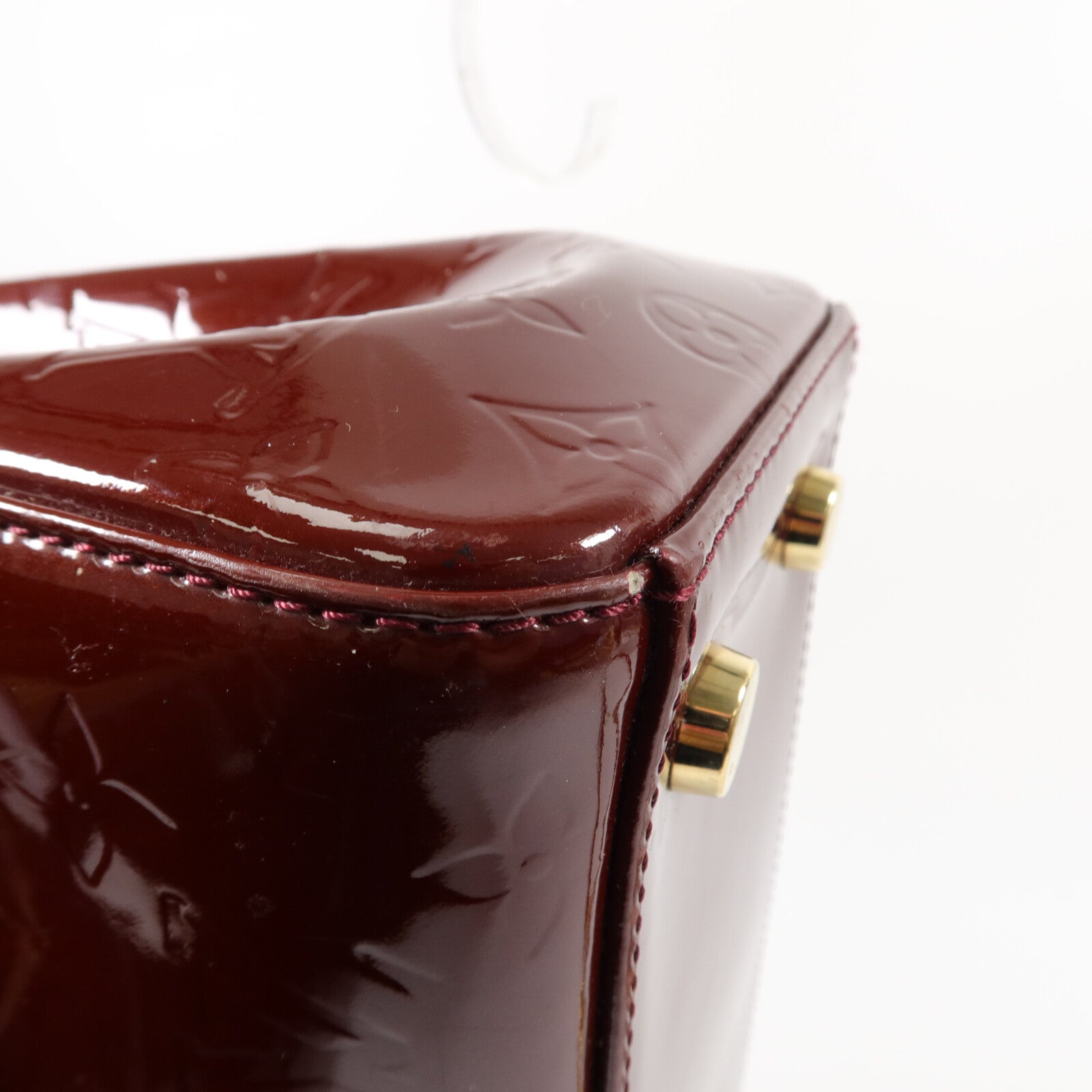 LOUIS VUITTON Monogram Vernis Brea MM手挽肩背兩用袋