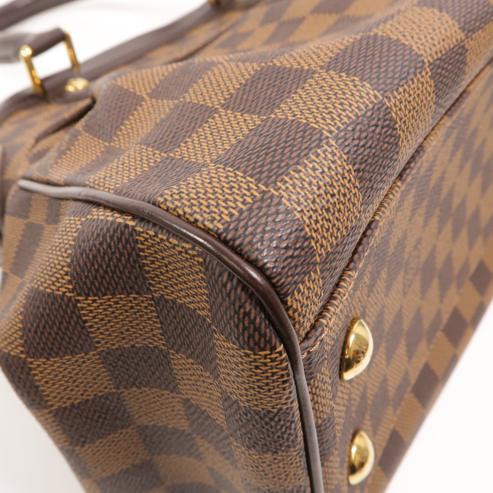 LOUIS VUITTON Damier Trevi手挽肩背兩用袋