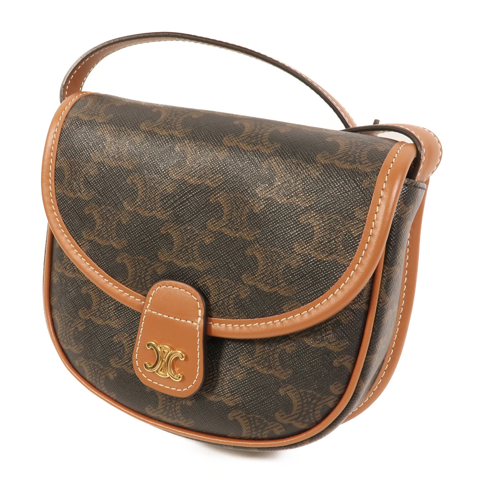 CELINE 塗層帆布Mini Besace肩背袋
