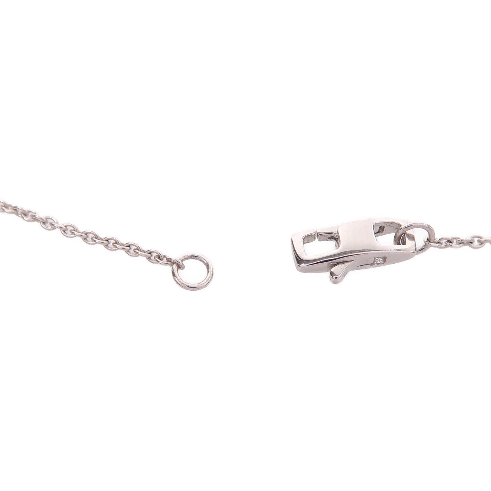 LOUIS VUITTON LV Pendentif Empreinte Necklace Q93167 18K White Gold