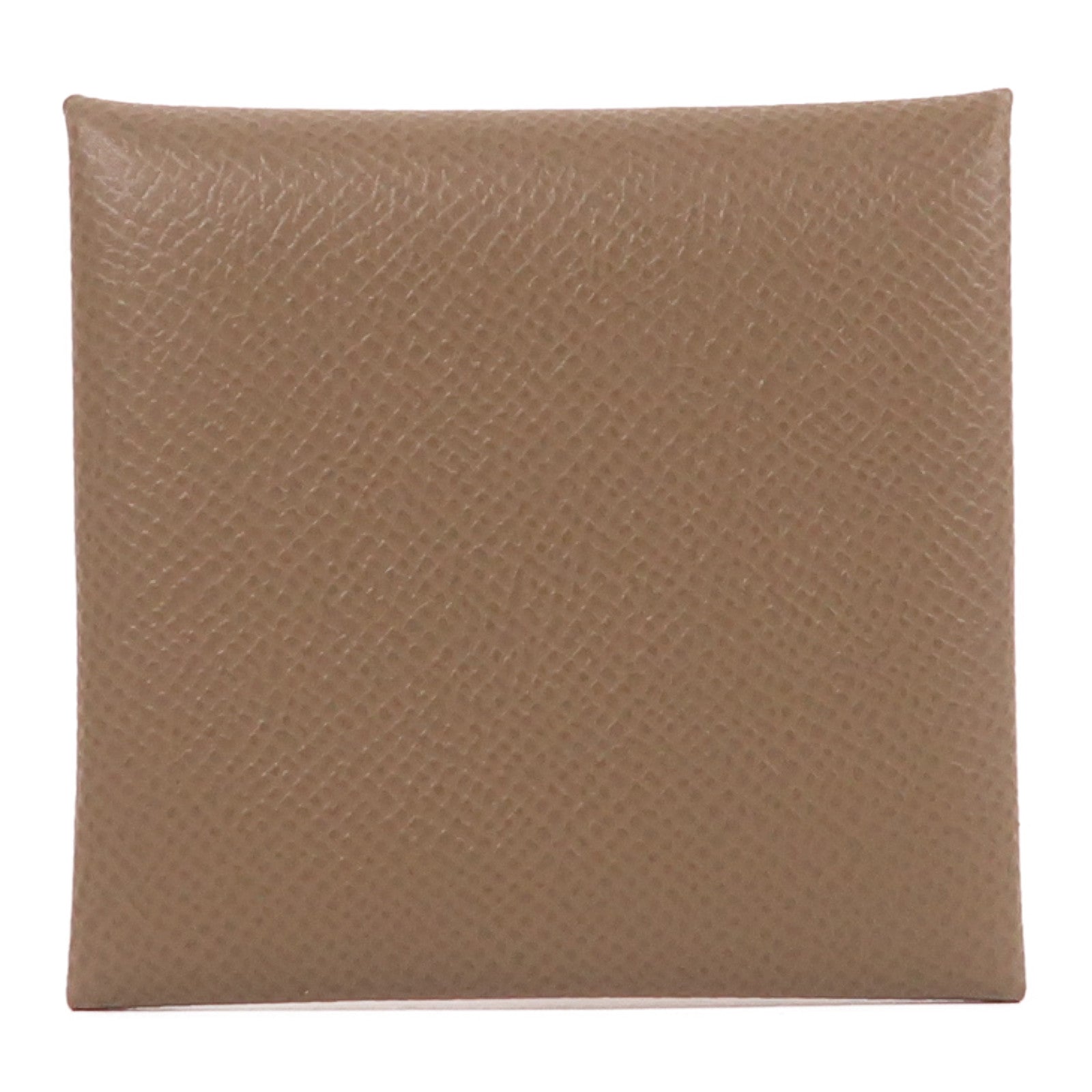 HERMES Epsom皮革Bastia Change Purse銀扣零錢包