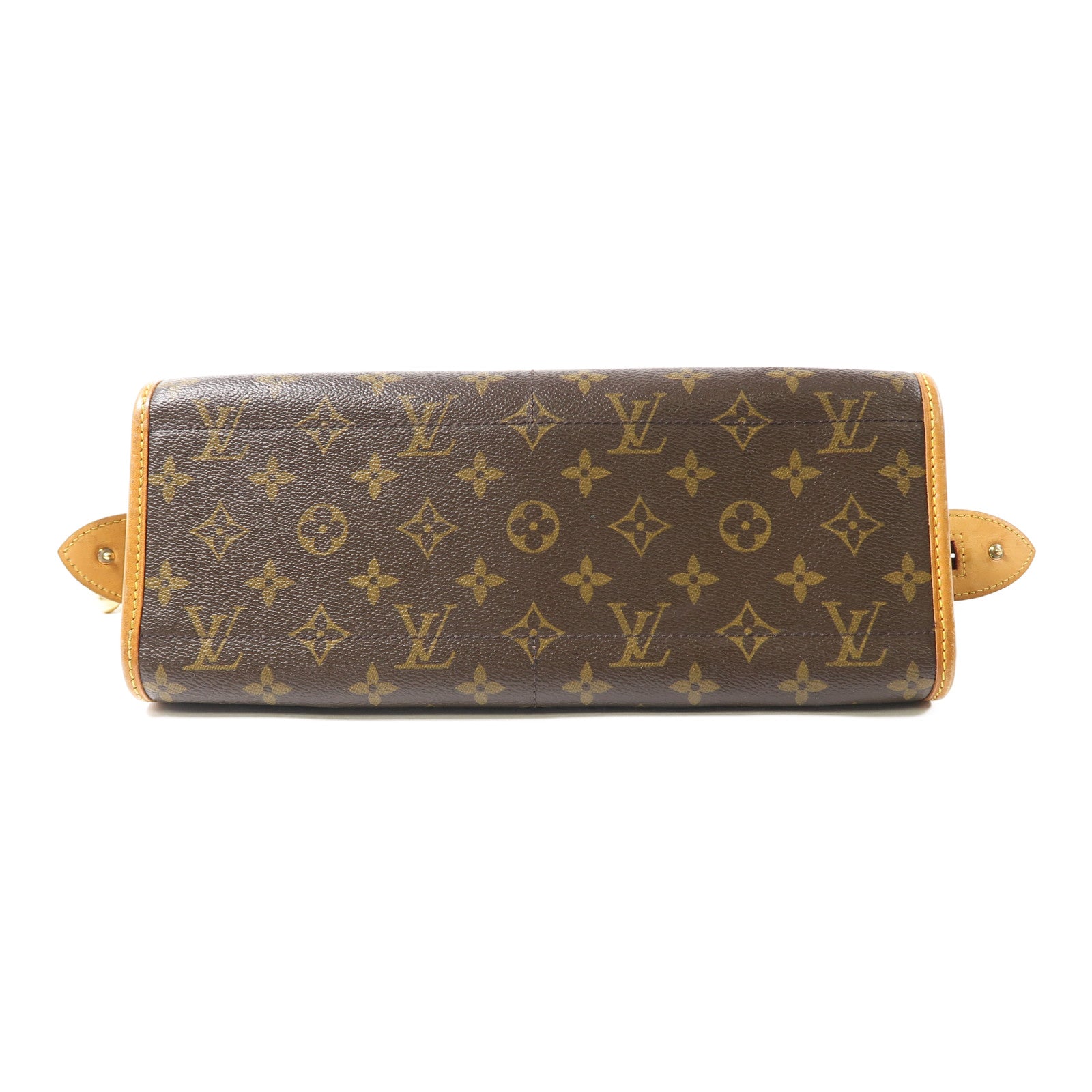 LOUIS VUITTON Monogram Popincourt金扣肩背袋啡色