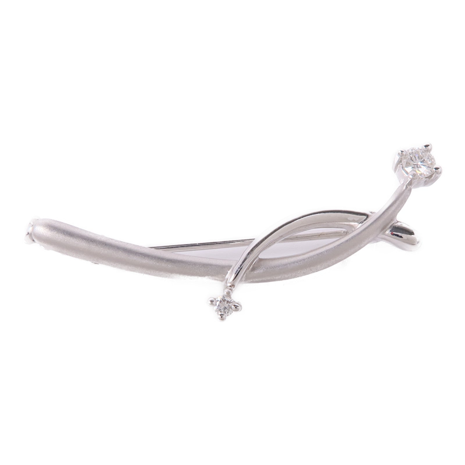 JEWELRY 18K白金Diamond Brooch鑽石胸針