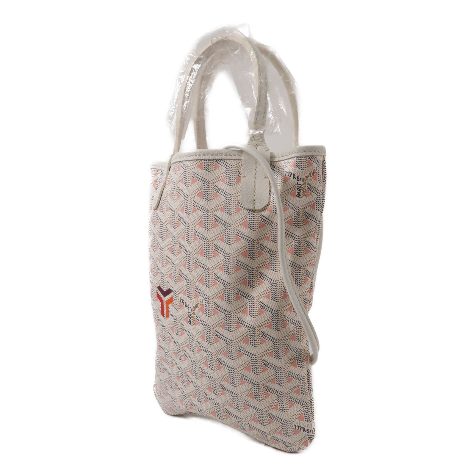 GOYARD 塗層帆布Pitiers Claire-Voie PM手挽肩背兩用袋