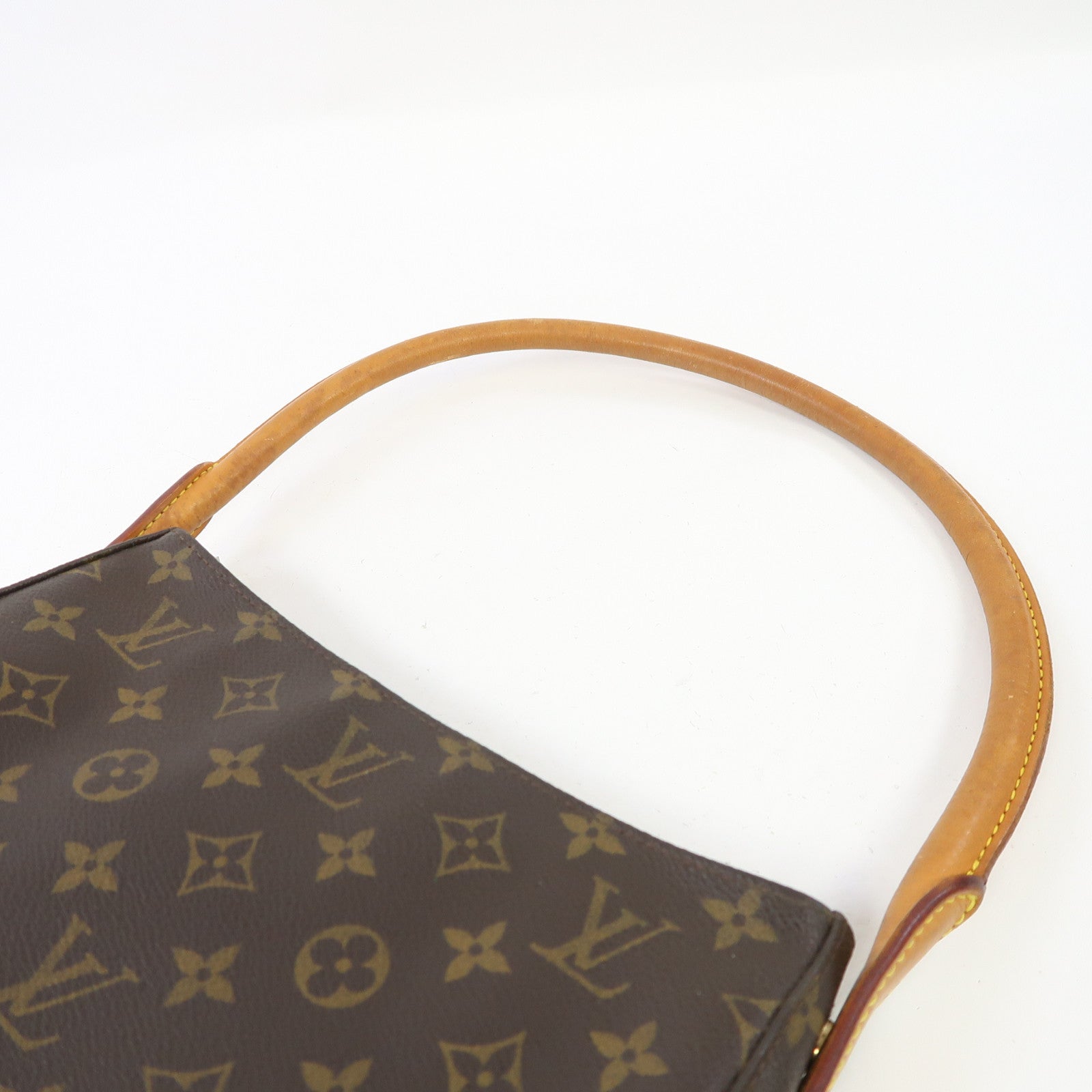 LOUIS VUITTON 【激減優惠】Monogram Looping MM金扣肩背袋啡色
