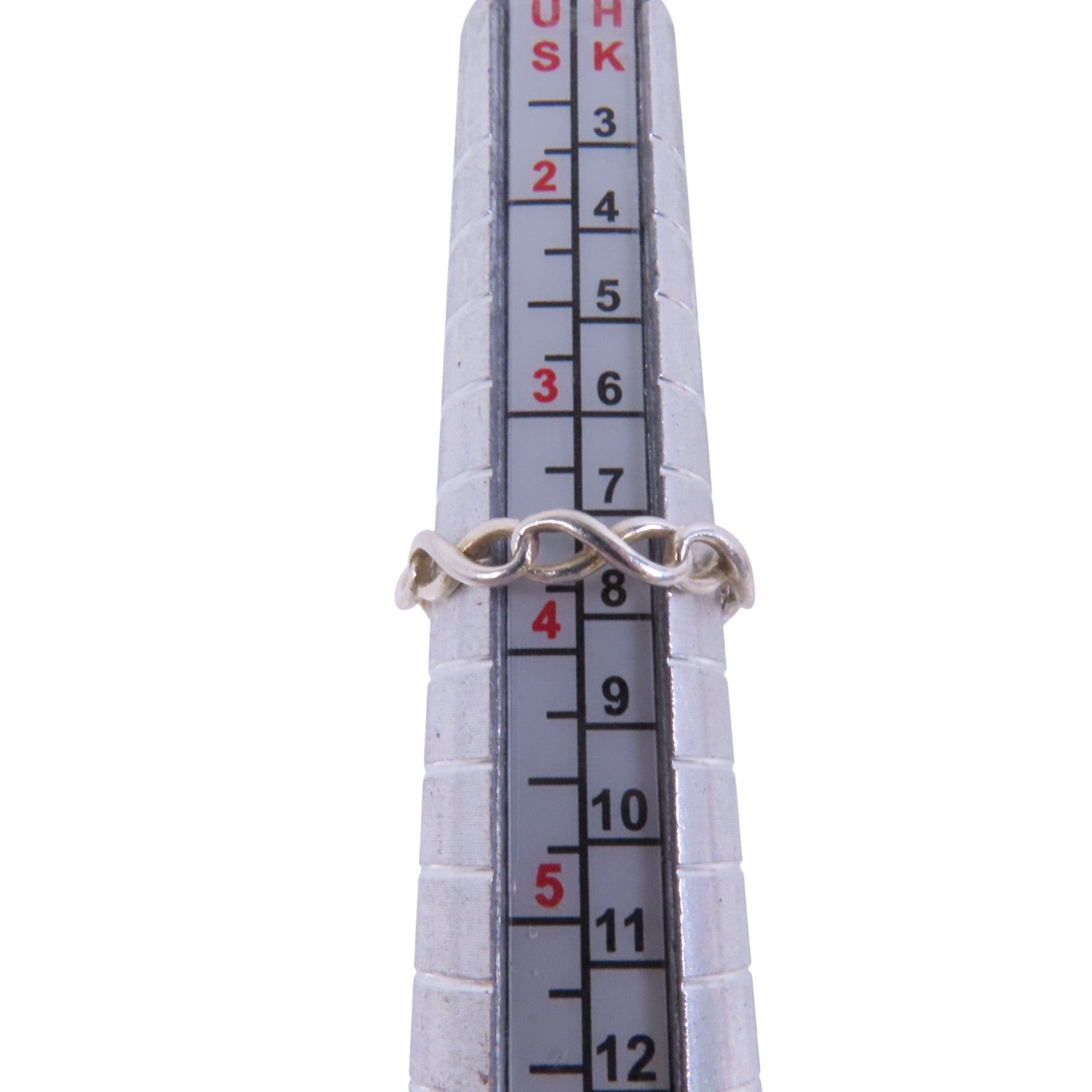 TIFFANY＆CO 925純銀Infinity Ring戒指US#3.75