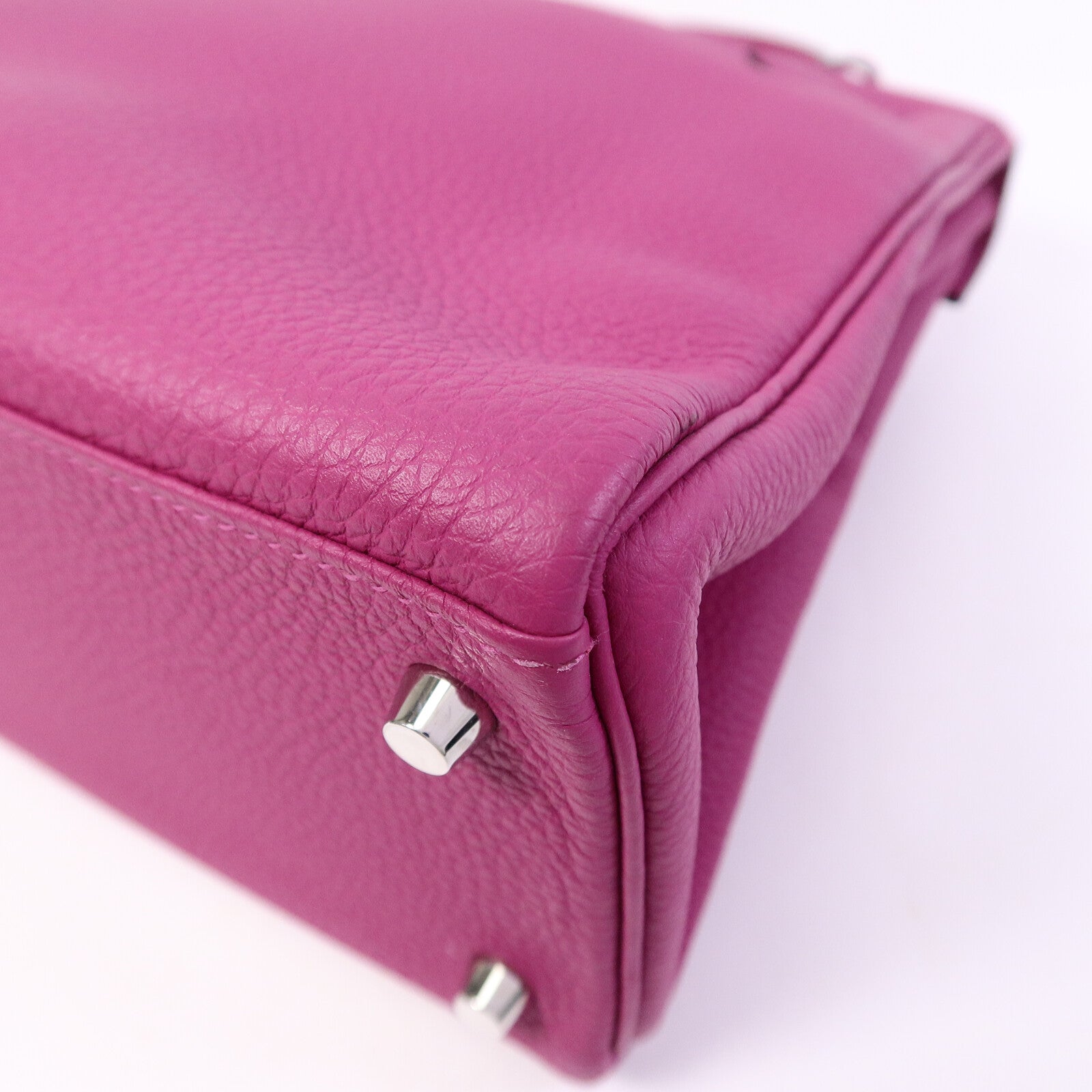 HERMES Togo皮革Kelly 28手挽肩背兩用袋Rose Purple