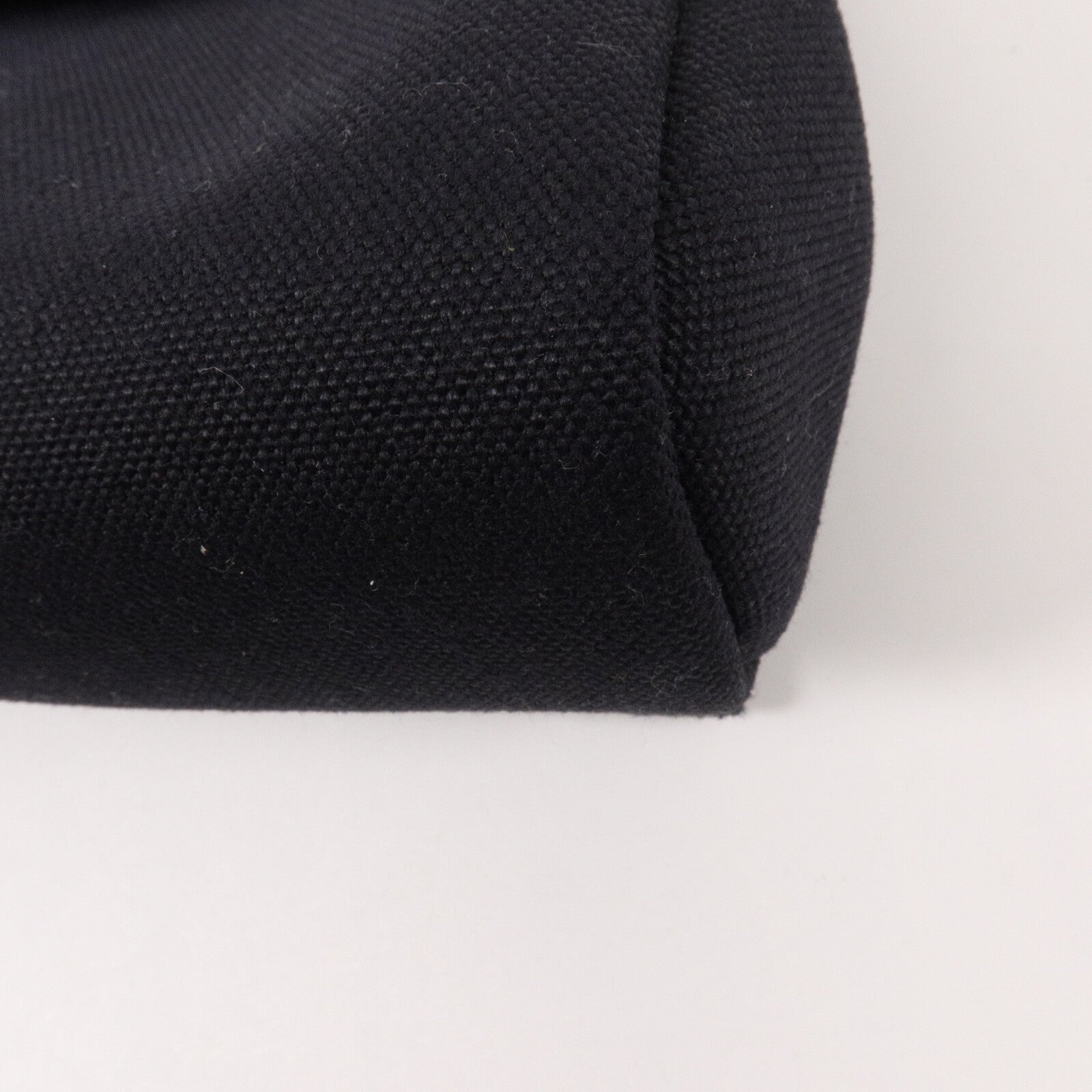 HERMES 帆布Mini Herbag肩背袋Noir