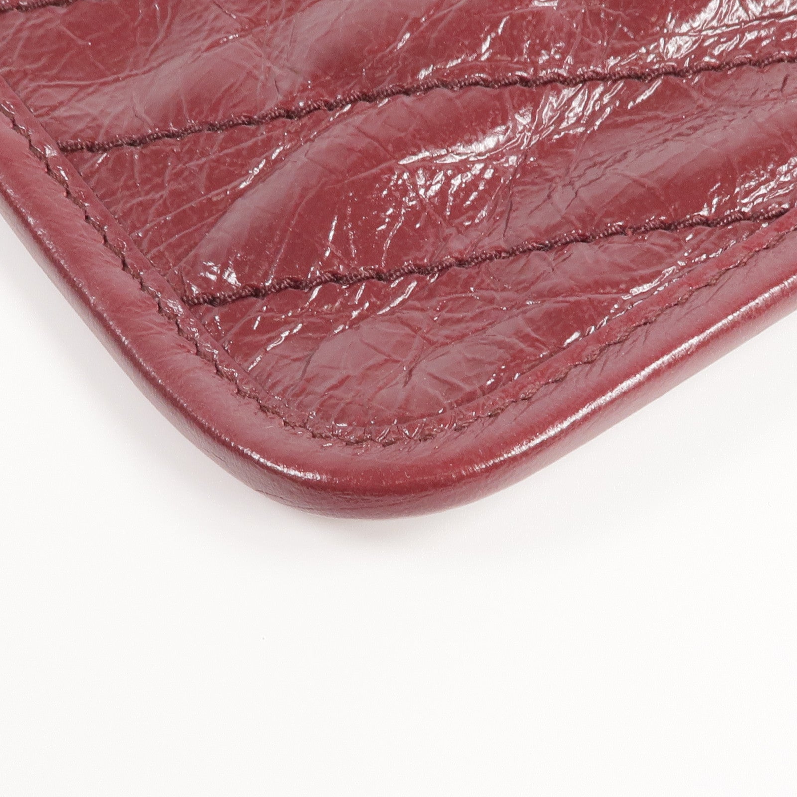 SAINT LAURENT 牛皮皮革Niki Ville銀扣手拿包
