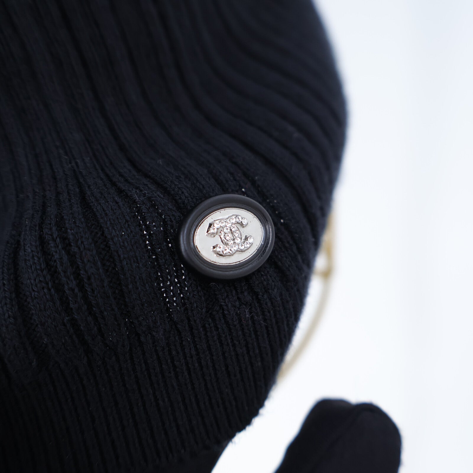 CHANEL 21SS Logo Short Sleeve Knit Top上衣