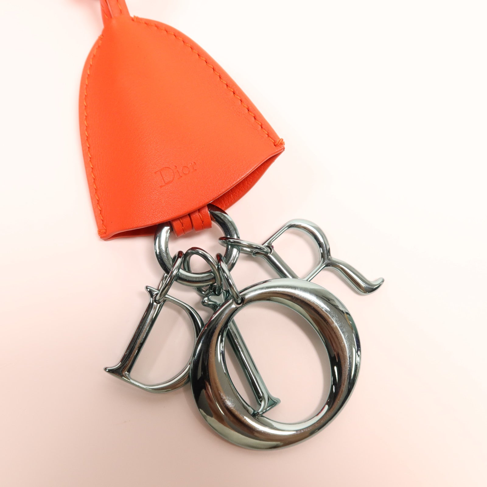 Dior 羊皮皮革Shoulder Bag銀扣肩背袋