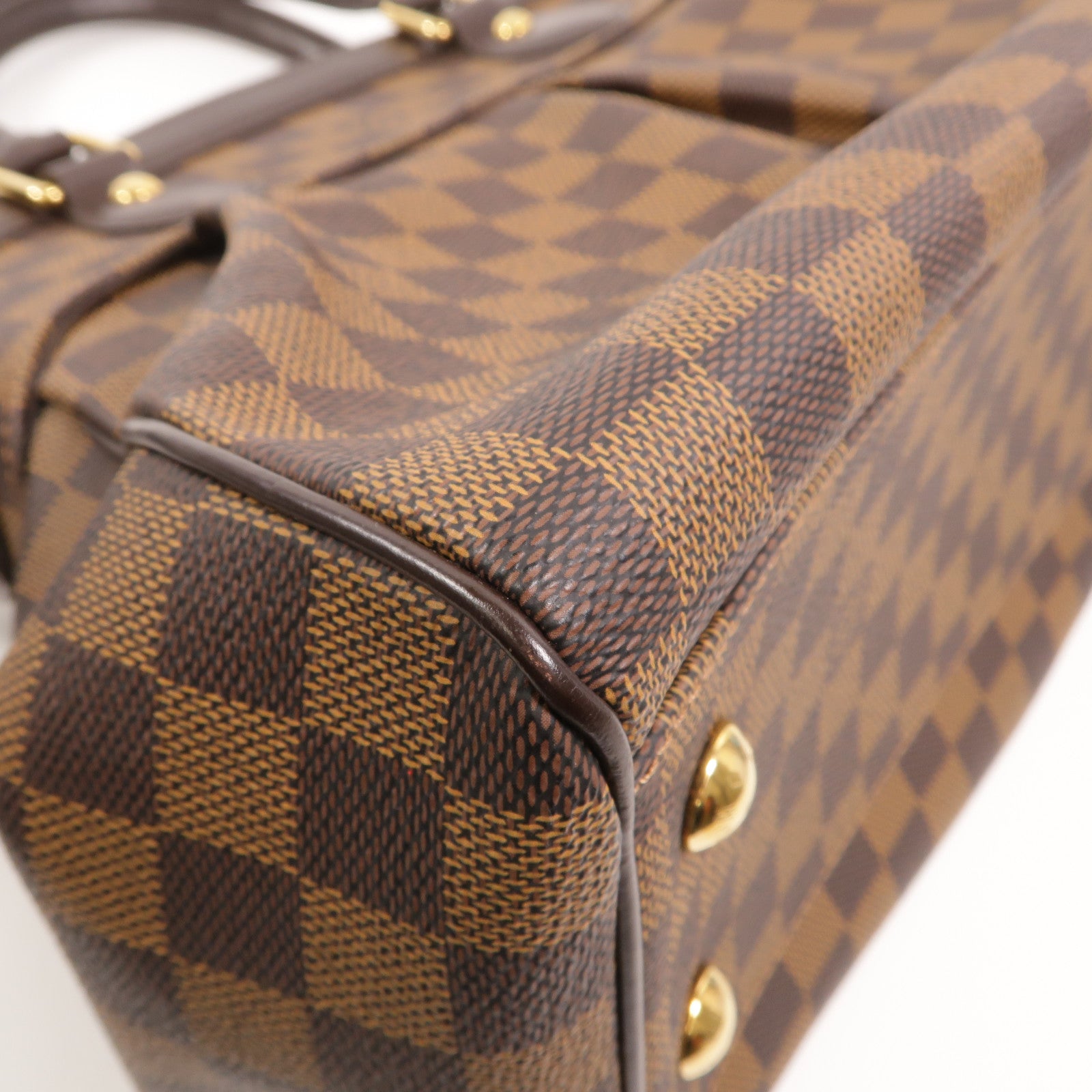 LOUIS VUITTON Damier Trevi手挽肩背兩用袋