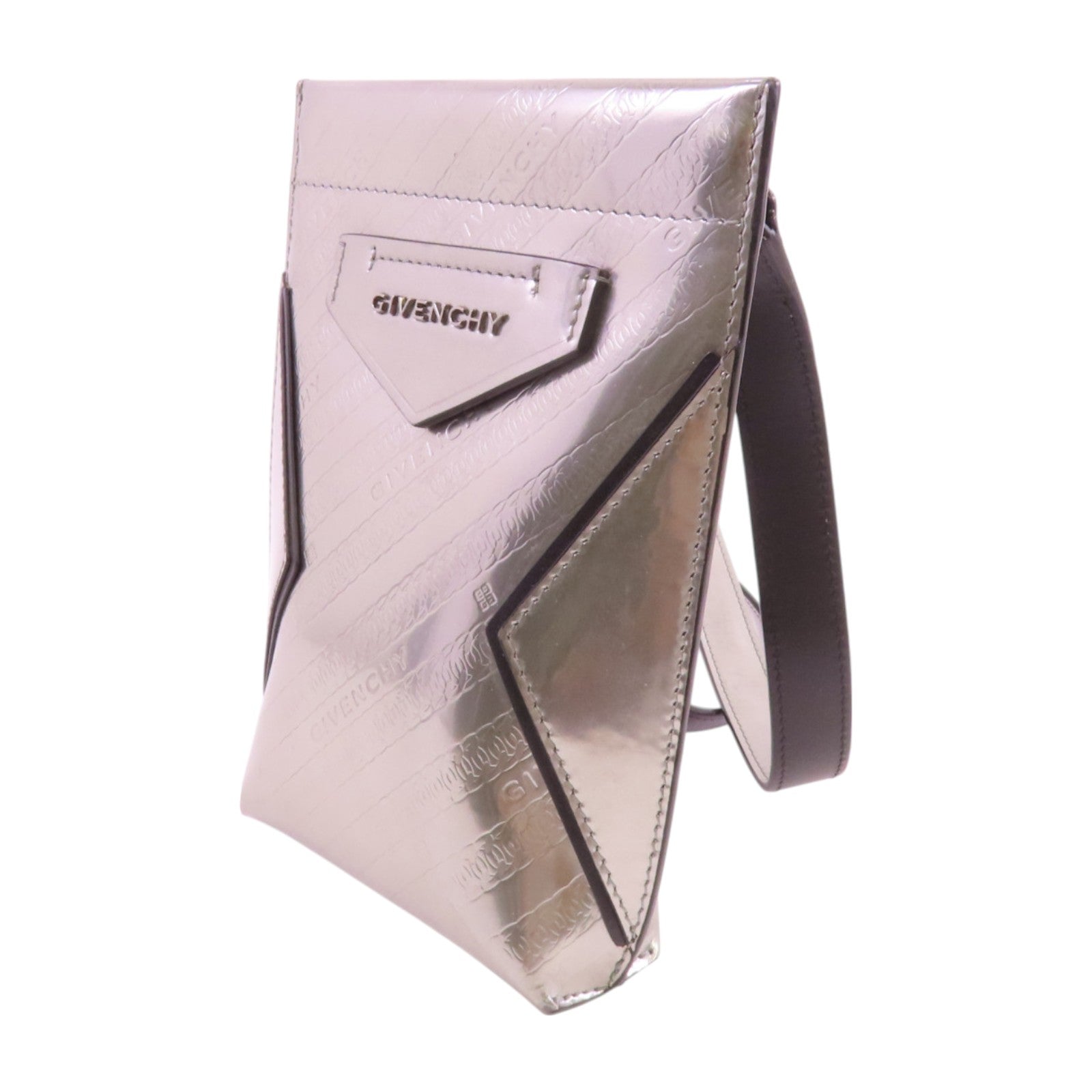 GIVENCHY 漆皮皮革Shoulder Bag肩背袋