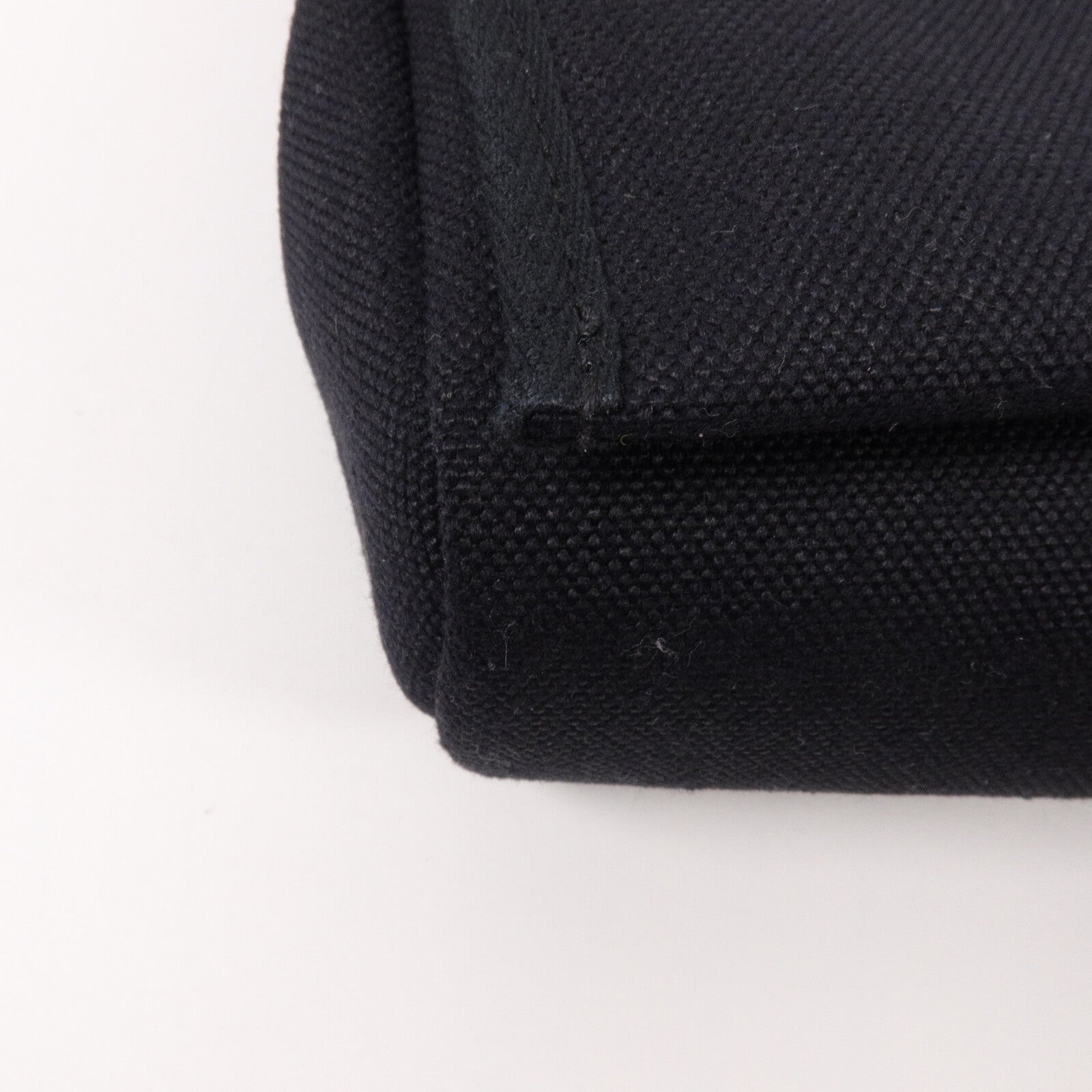 HERMES 帆布Mini Herbag肩背袋Noir