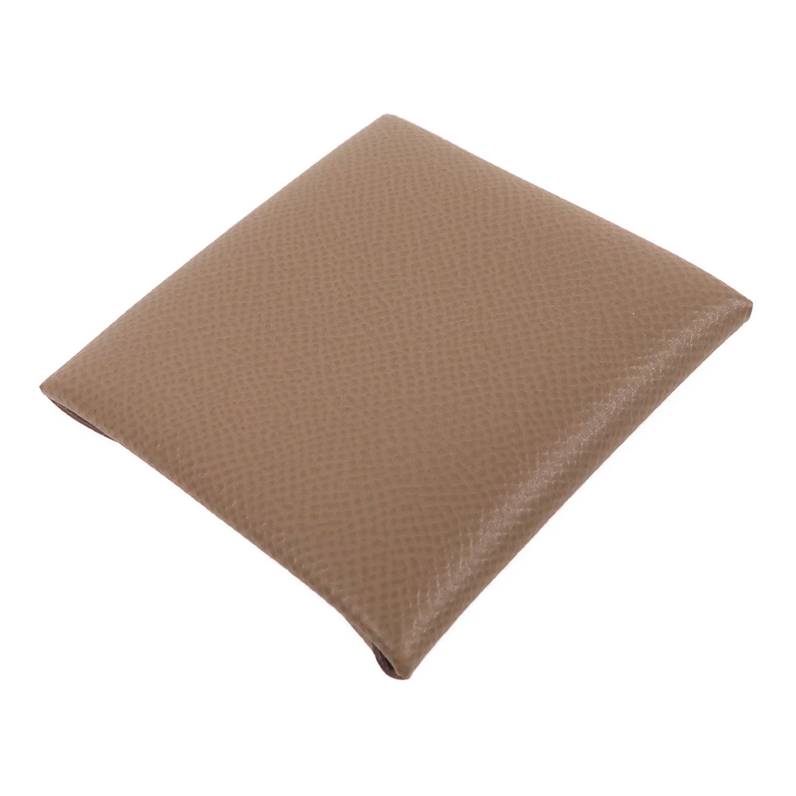 HERMES Epsom皮革Bastia Change Purse銀扣零錢包