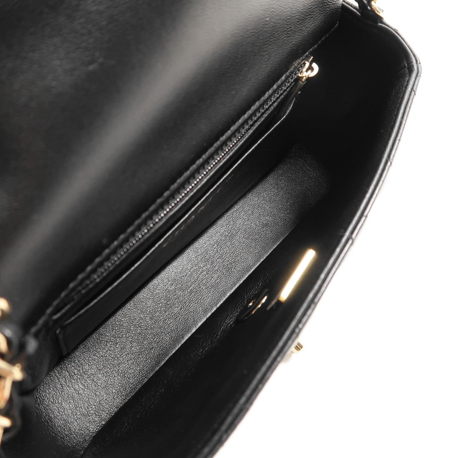 CHANEL 羊皮皮革Chain Shoulder Bag金扣鏈帶肩背袋