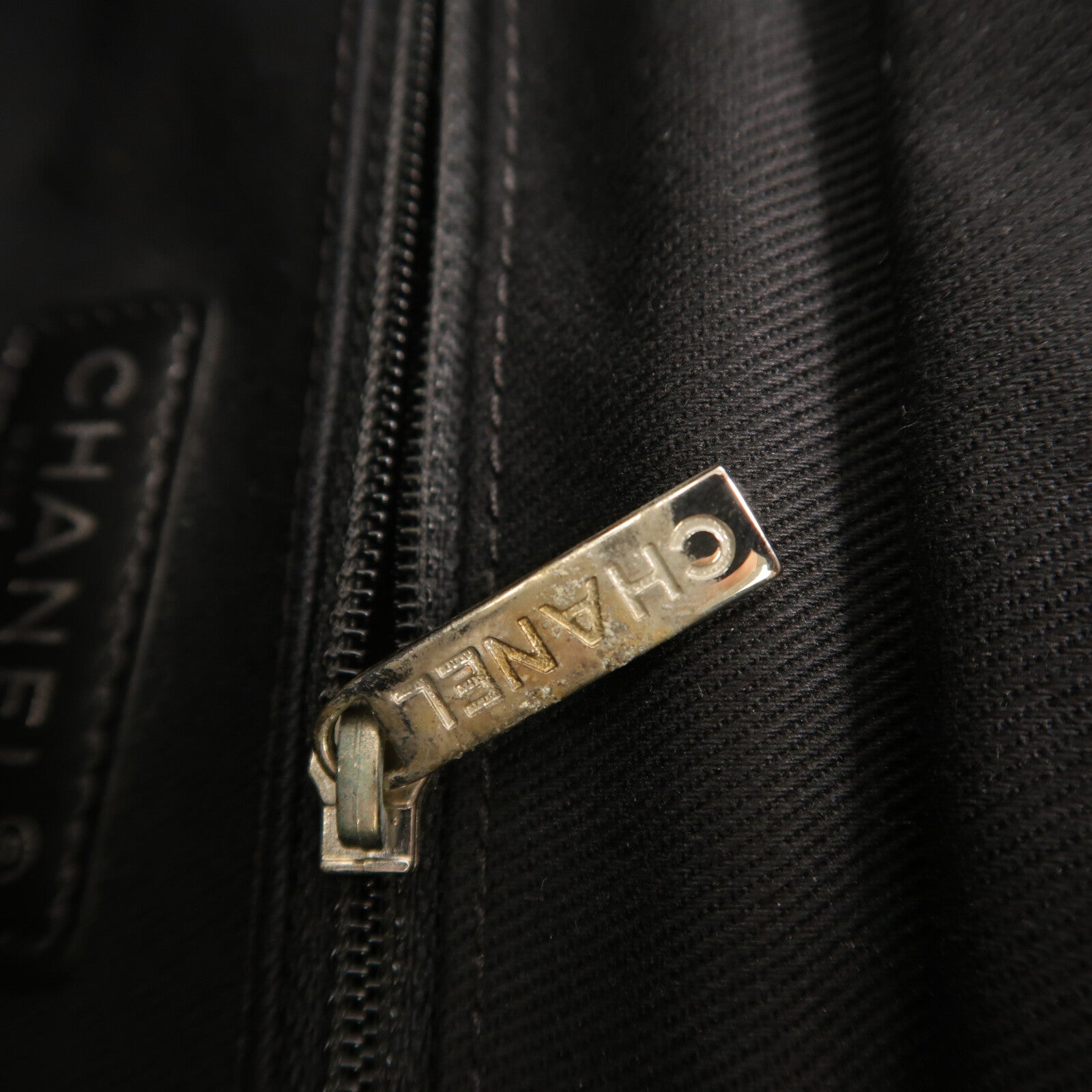 CHANEL 漆皮/牛皮皮革/Totebag銀扣肩背袋