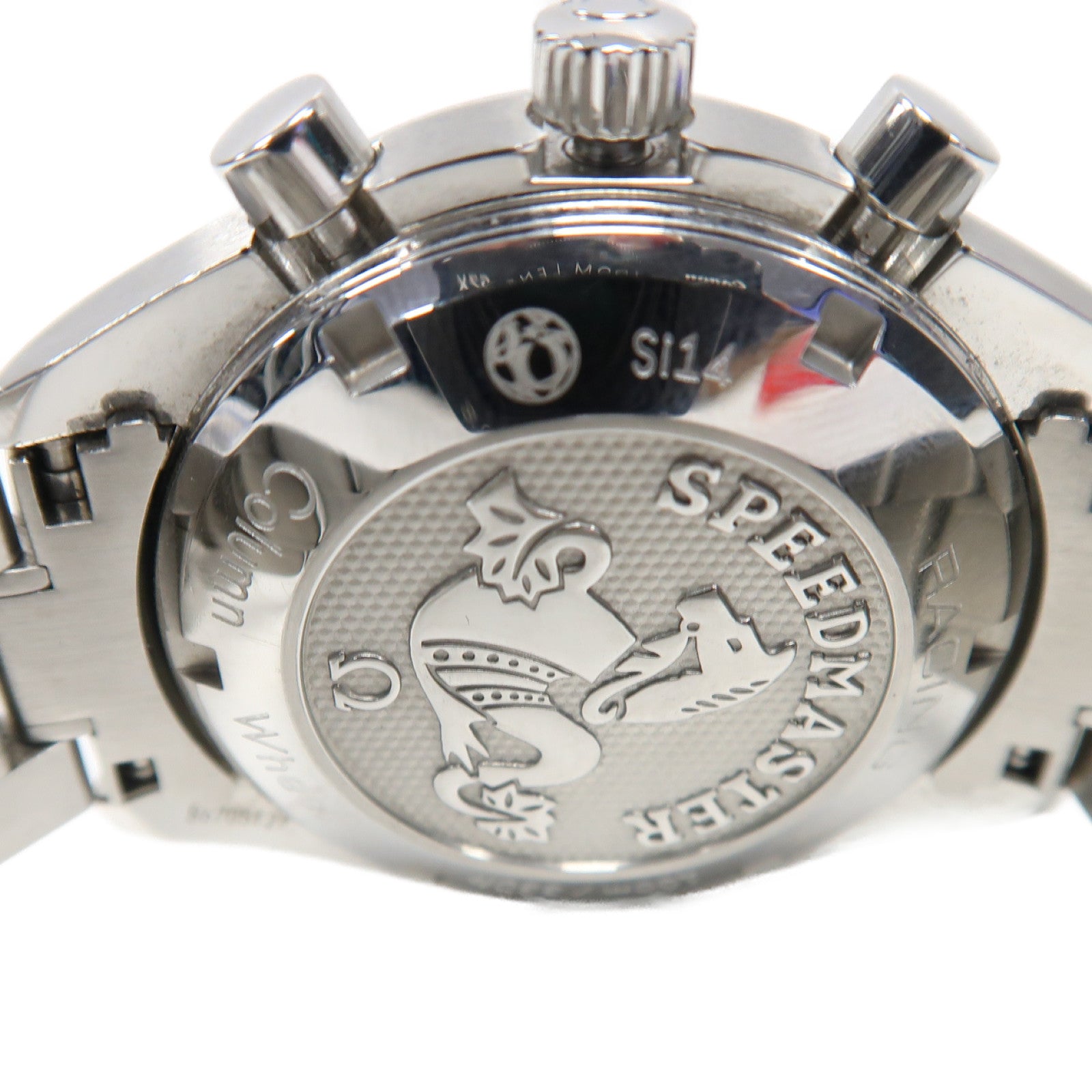 OMEGA Speedmaster不鏽鋼手錶自動機芯黑色