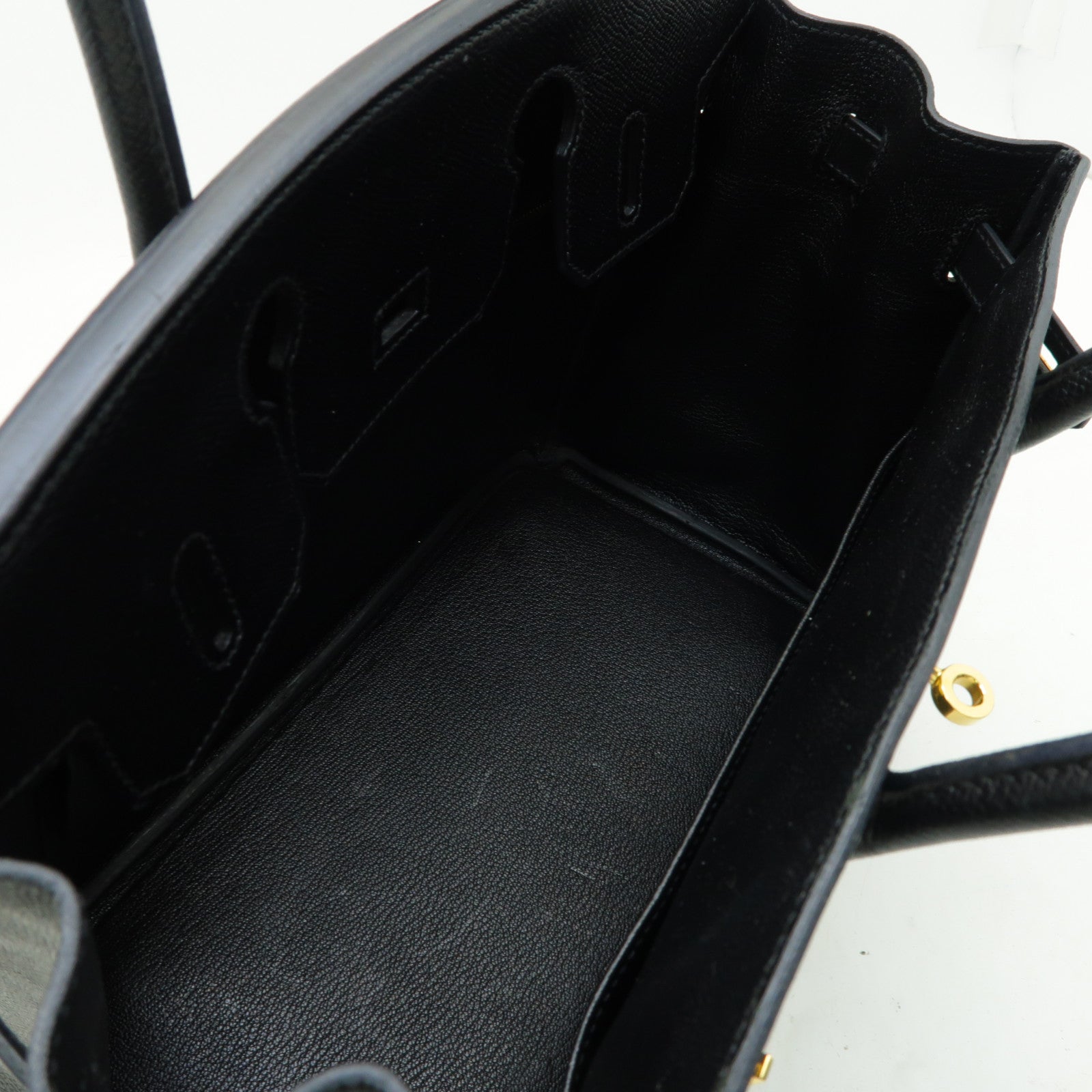 HERMES 【激減優惠】Epsom皮革Birkin 30金扣手挽袋Noir黑色