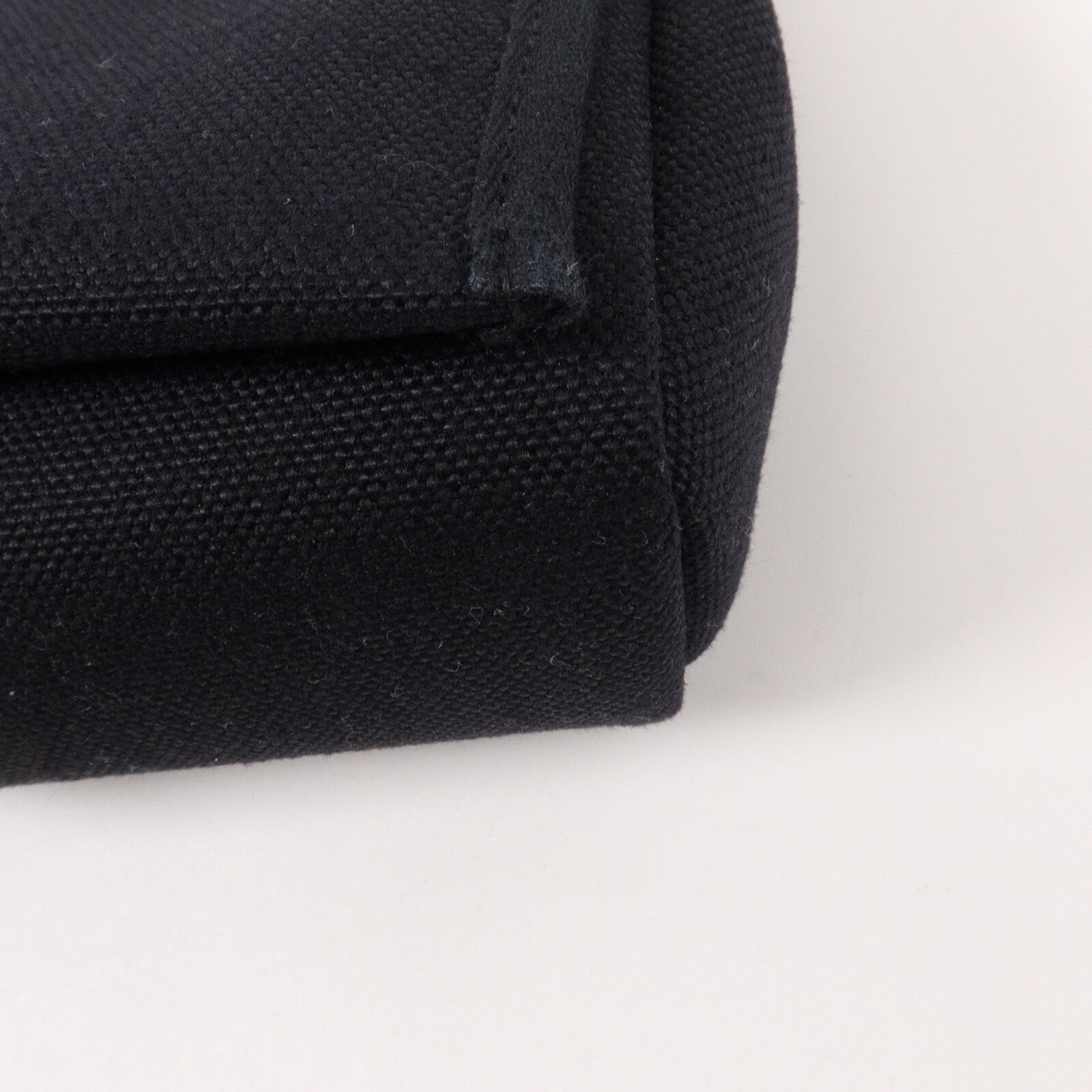 HERMES 帆布Mini Herbag肩背袋Noir