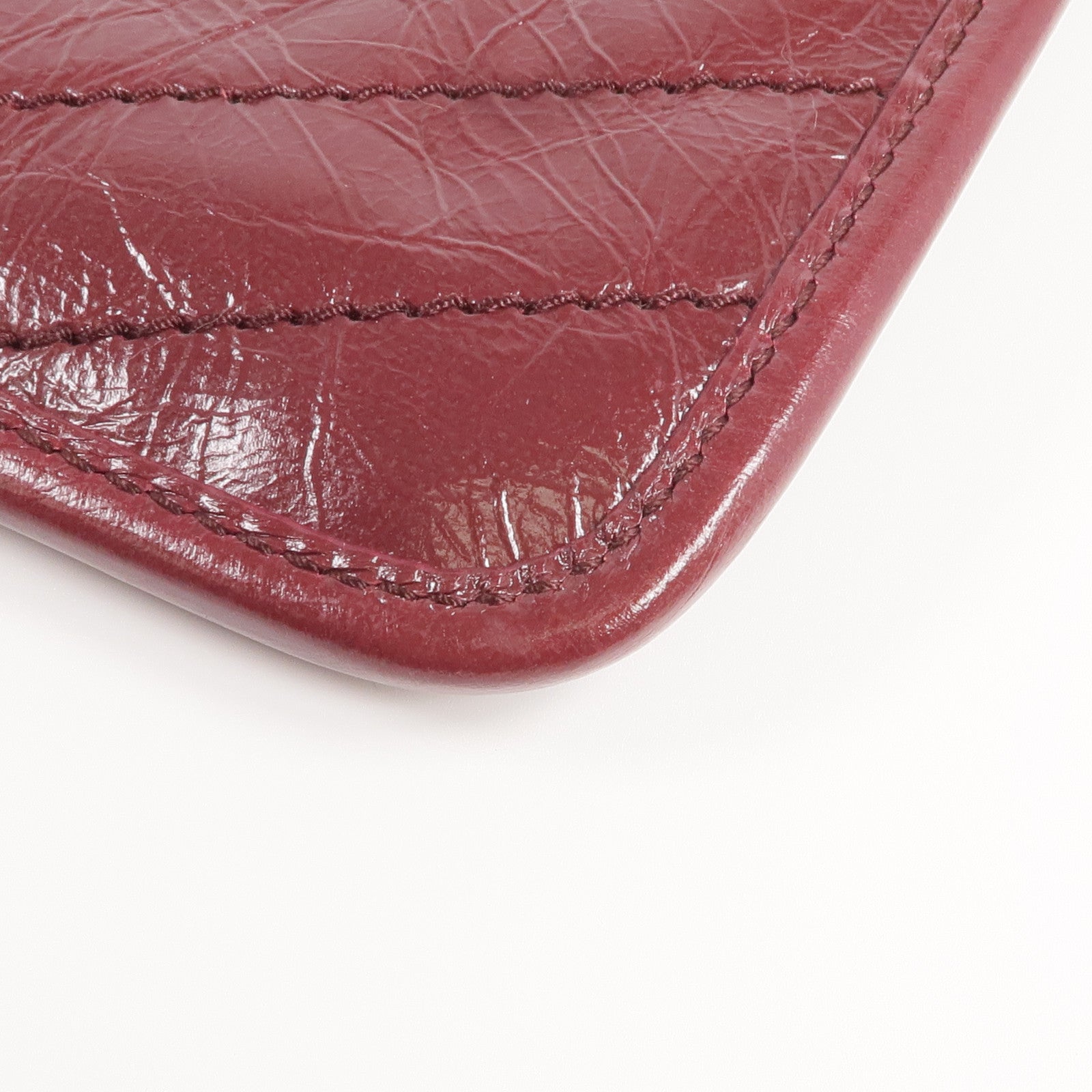 SAINT LAURENT 牛皮皮革Niki Ville銀扣手拿包