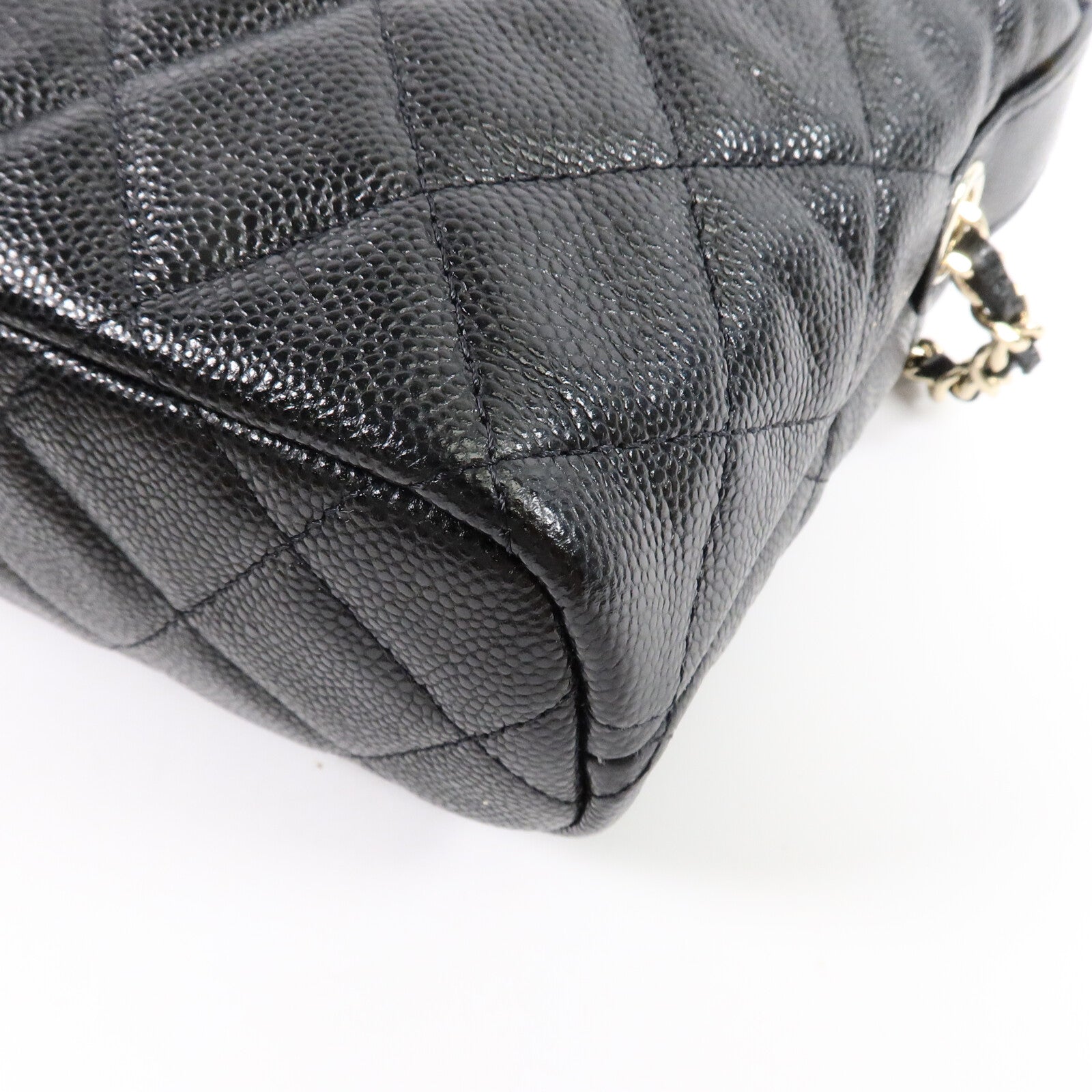 CHANEL 牛皮皮革Mini Hobo手挽肩背兩用袋