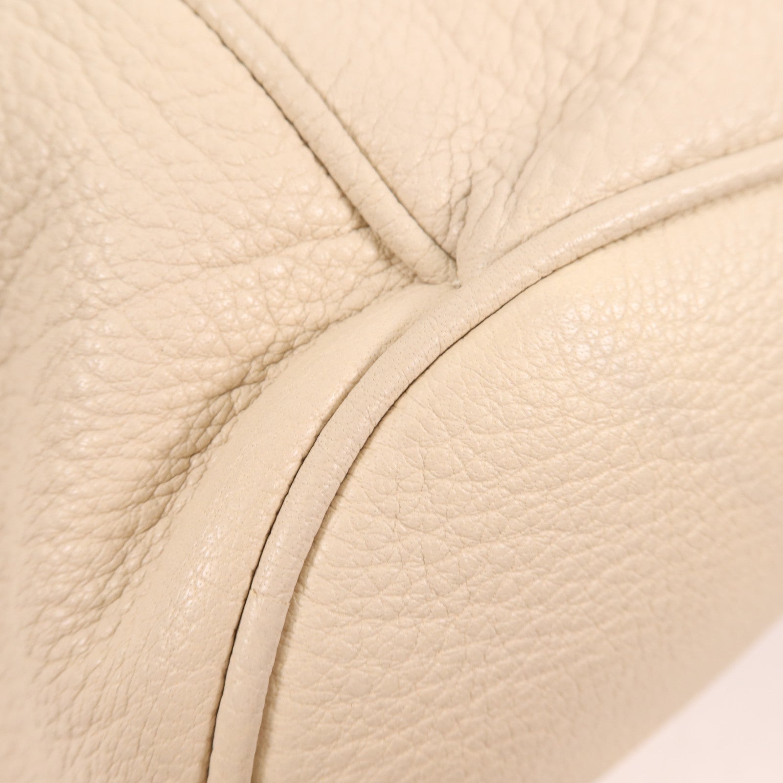 SELECTION 牛皮皮革Tote Bag銀扣手挽袋