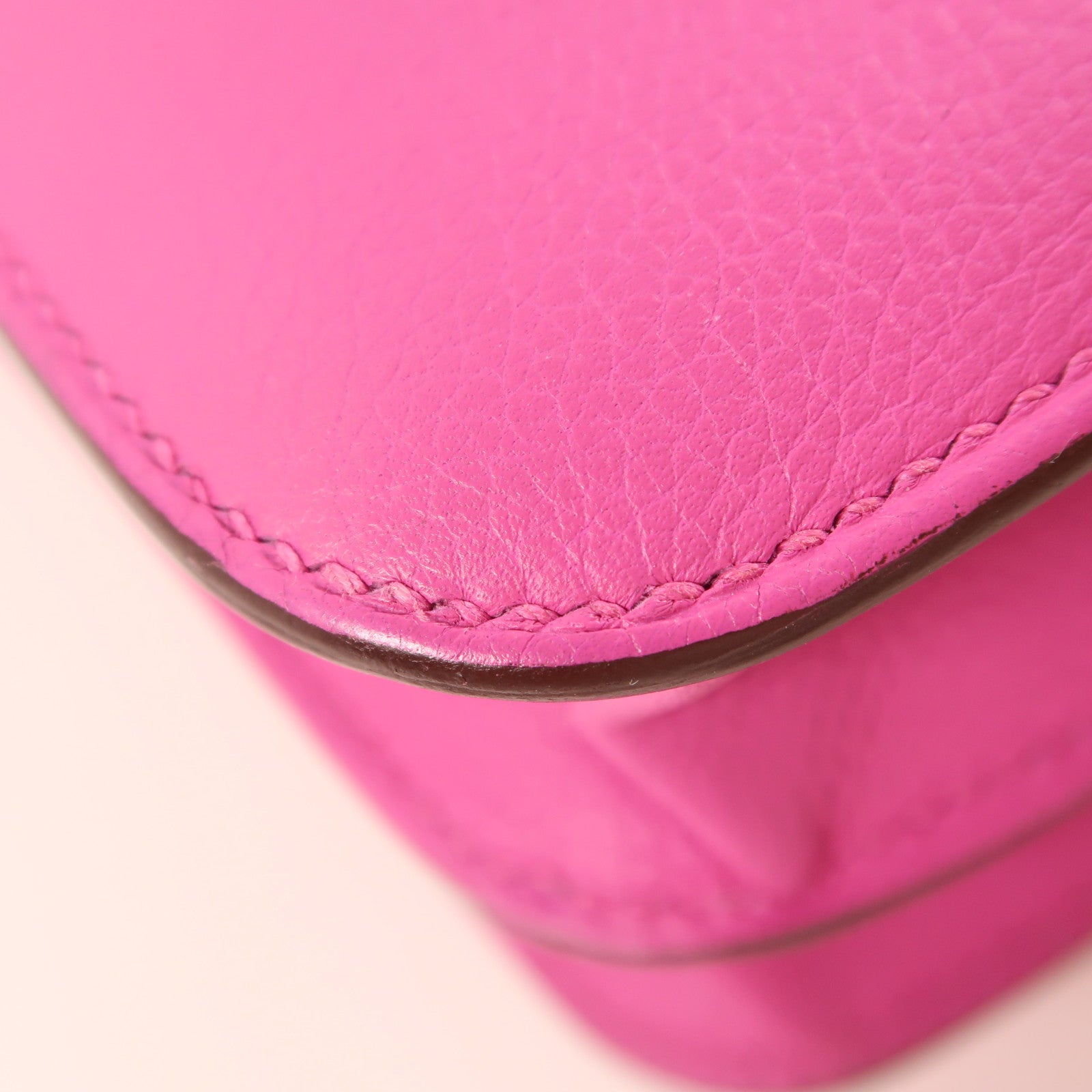 HERMES PHW 2002 Shoulder Bag Crossbody Evercolor Leather
