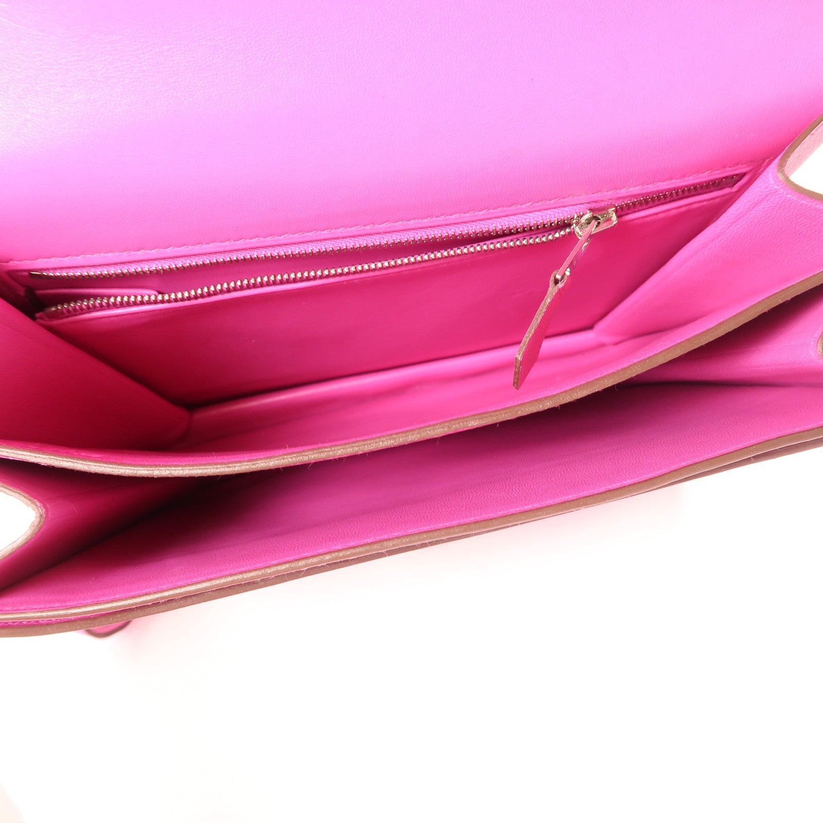 HERMES PHW 2002 Shoulder Bag Crossbody Evercolor Leather