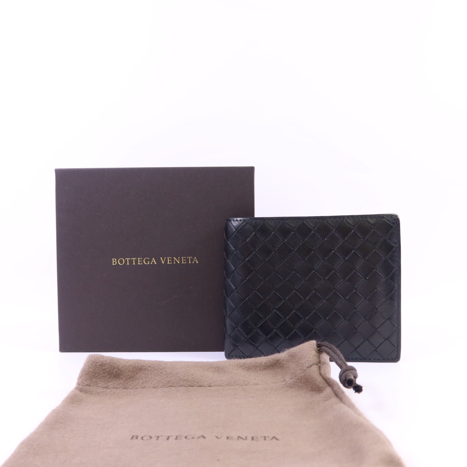 BOTTEGA VENETA 羊皮皮革Bifold Wallet錢包