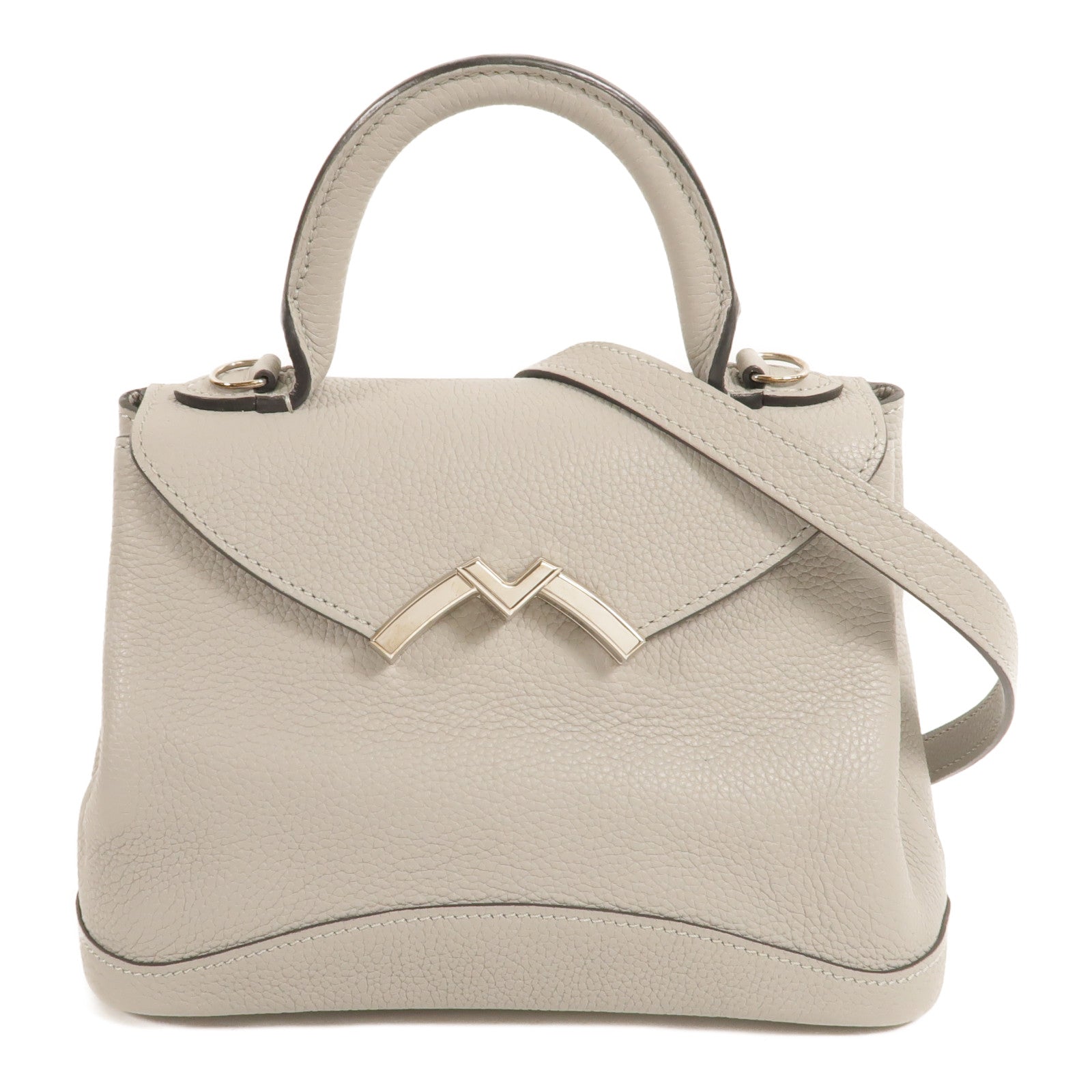 Moynat 牛皮皮革Moynat Gabrielle手挽肩背兩用袋