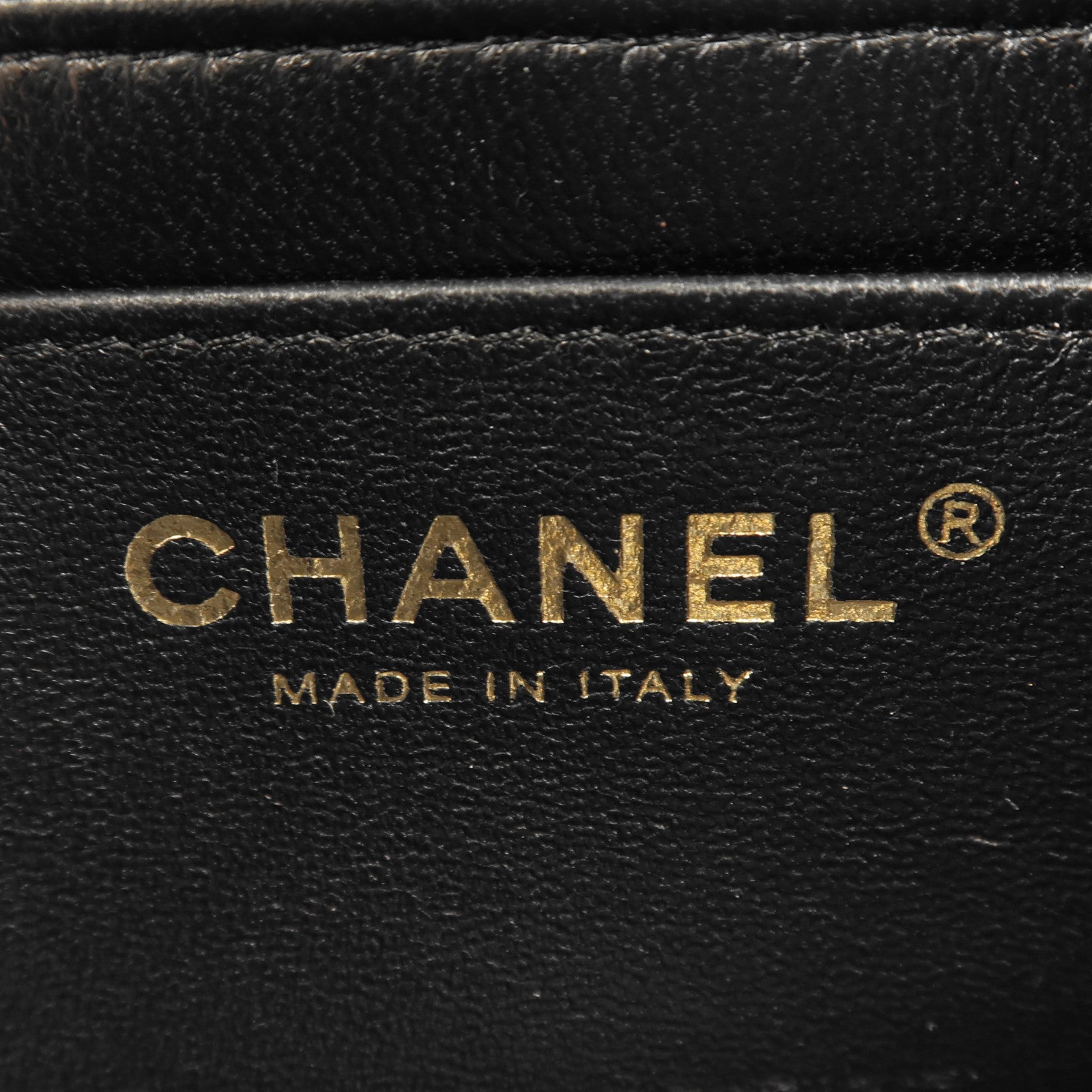 CHANEL 羊皮皮革Chain Shoulder Bag金扣鏈帶肩背袋