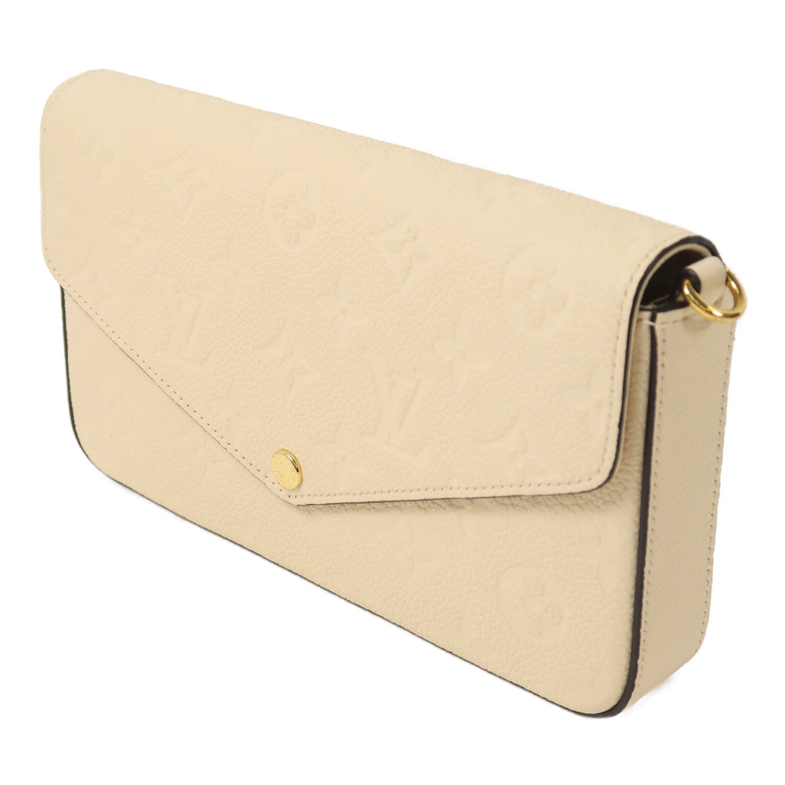 LOUIS VUITTON Monogram Empreinte Pochette Felicie鏈帶肩背袋