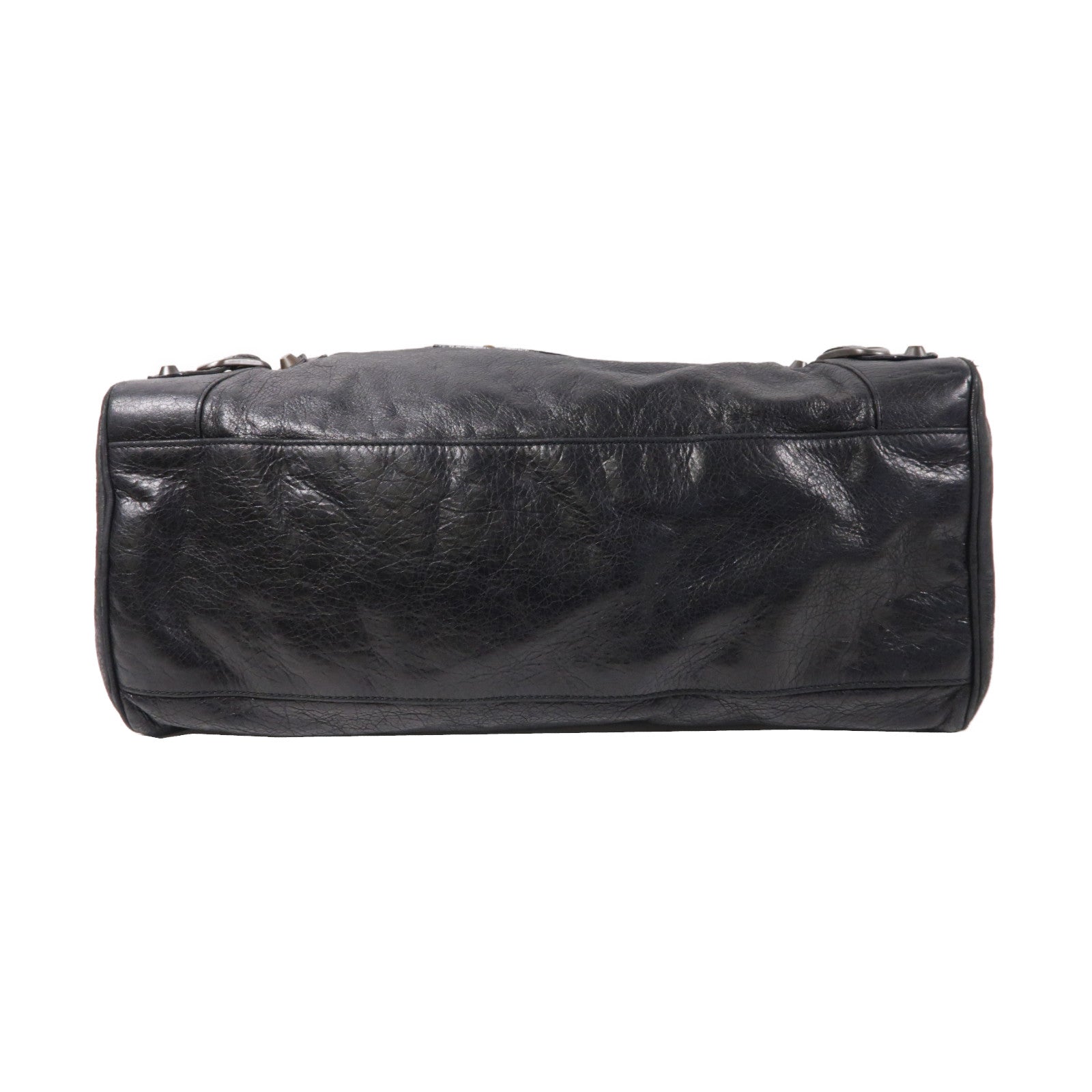 BALENCIAGA 羊皮皮革Twiggy手挽肩背兩用袋黑色