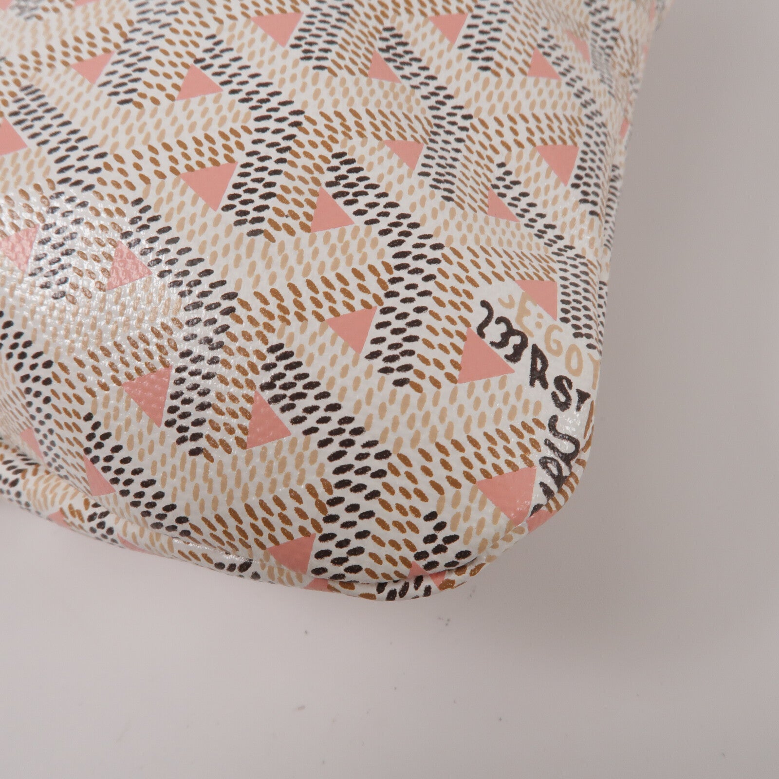 GOYARD 塗層帆布Pitiers Claire-Voie PM手挽肩背兩用袋