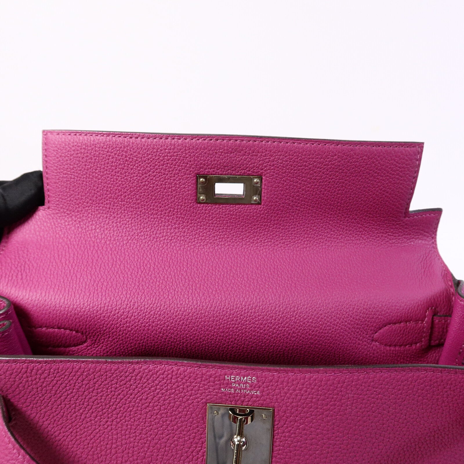 HERMES Togo皮革Kelly 28手挽肩背兩用袋Rose Purple