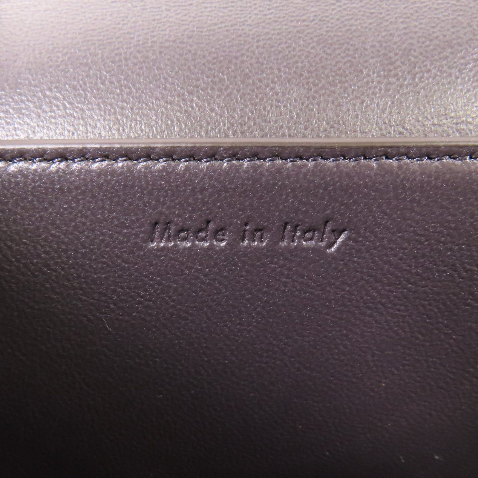 CELINE 牛皮皮革Shoulder Bag銀扣肩背袋