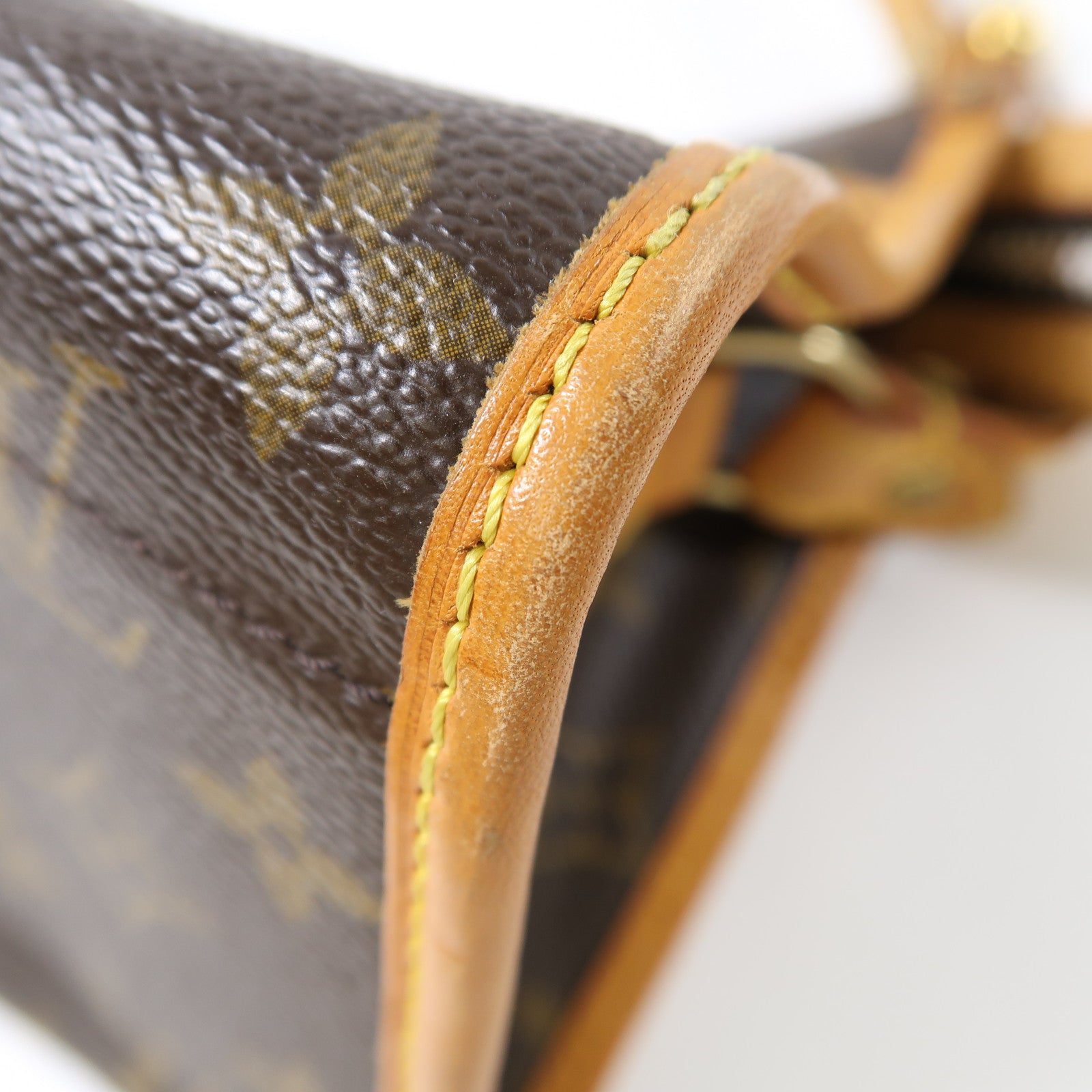 LOUIS VUITTON Monogram Popincourt金扣肩背袋啡色