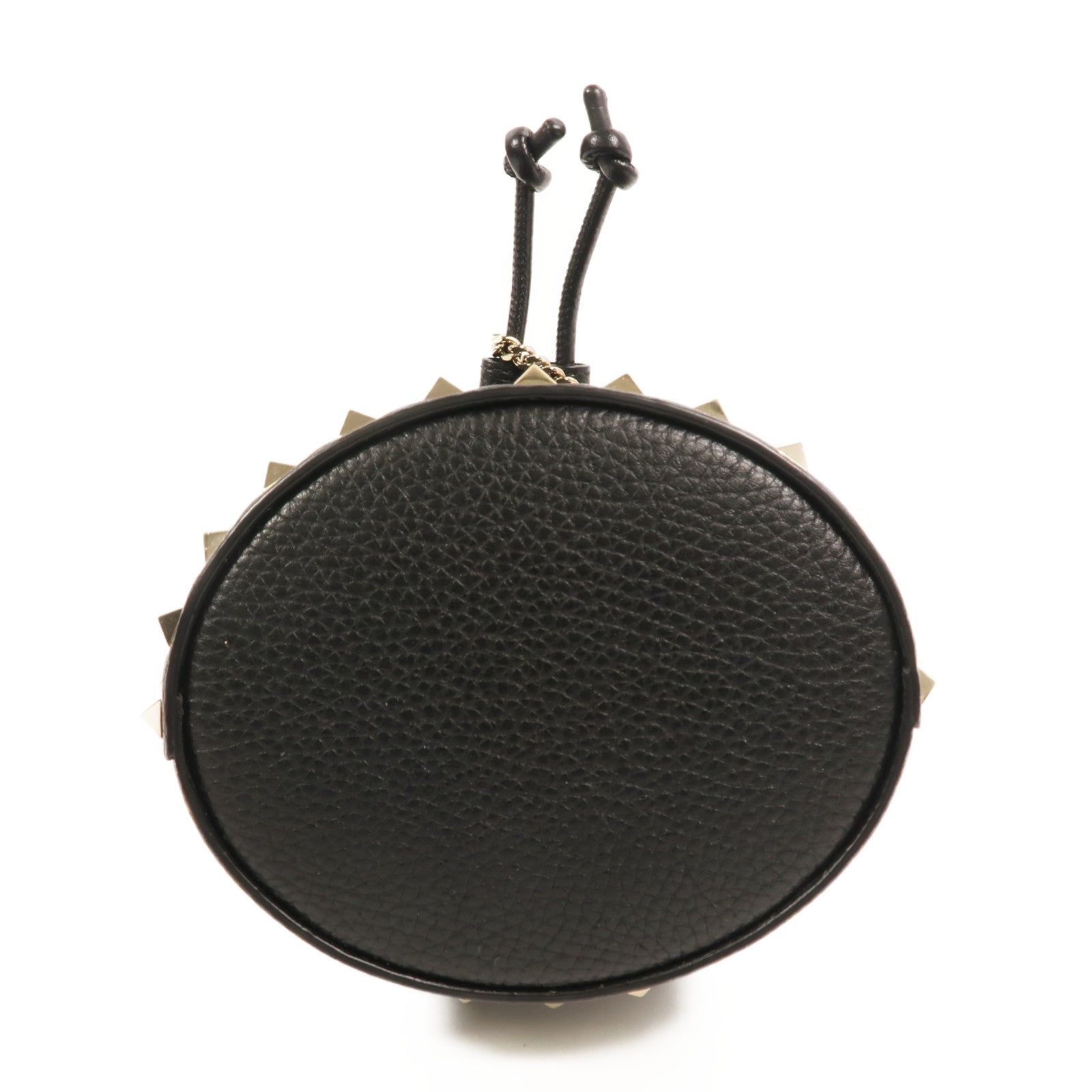 Valentino 牛皮皮革Chain Bucket Bag金扣鏈帶肩背袋
