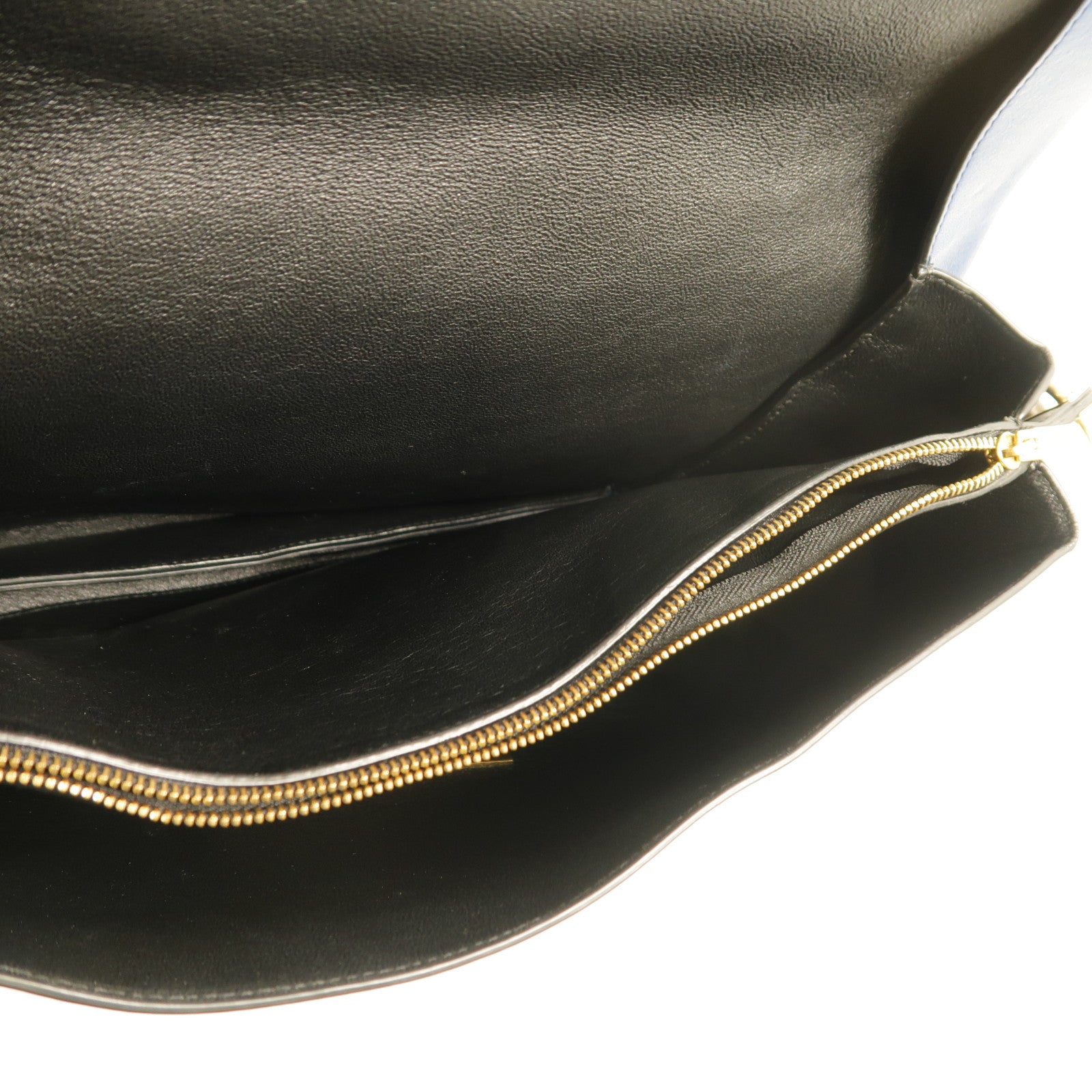 CELINE 牛皮皮革Blade Flap Bag肩背袋