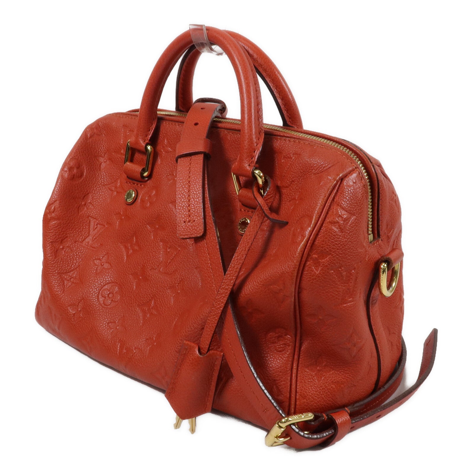 LOUIS VUITTON Monogram Empreinte Speedy 25 Bandouliere手挽肩背兩用袋