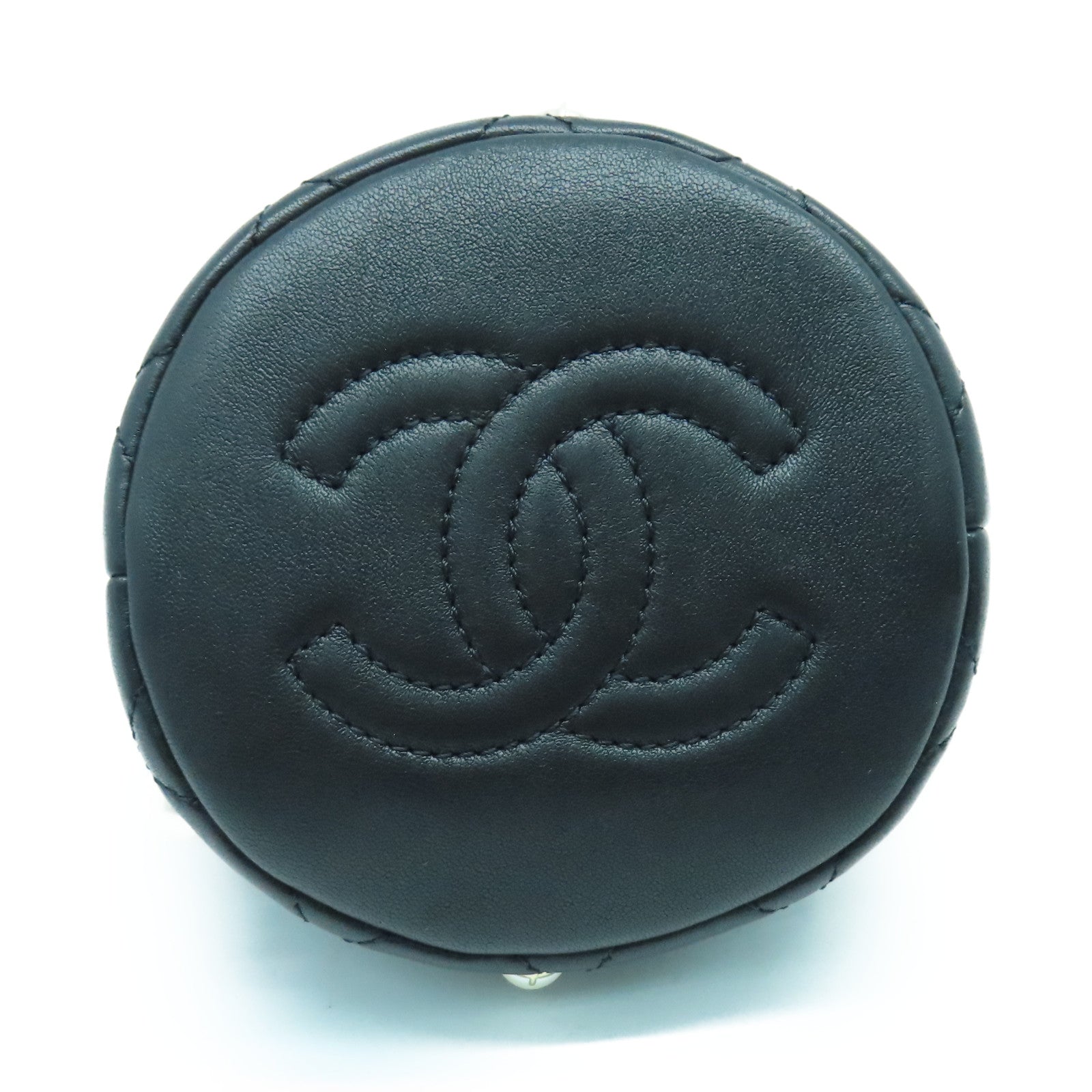 CHANEL 【清倉大減價】牛皮皮革Shoulder Bag金扣鏈帶肩背袋黑色