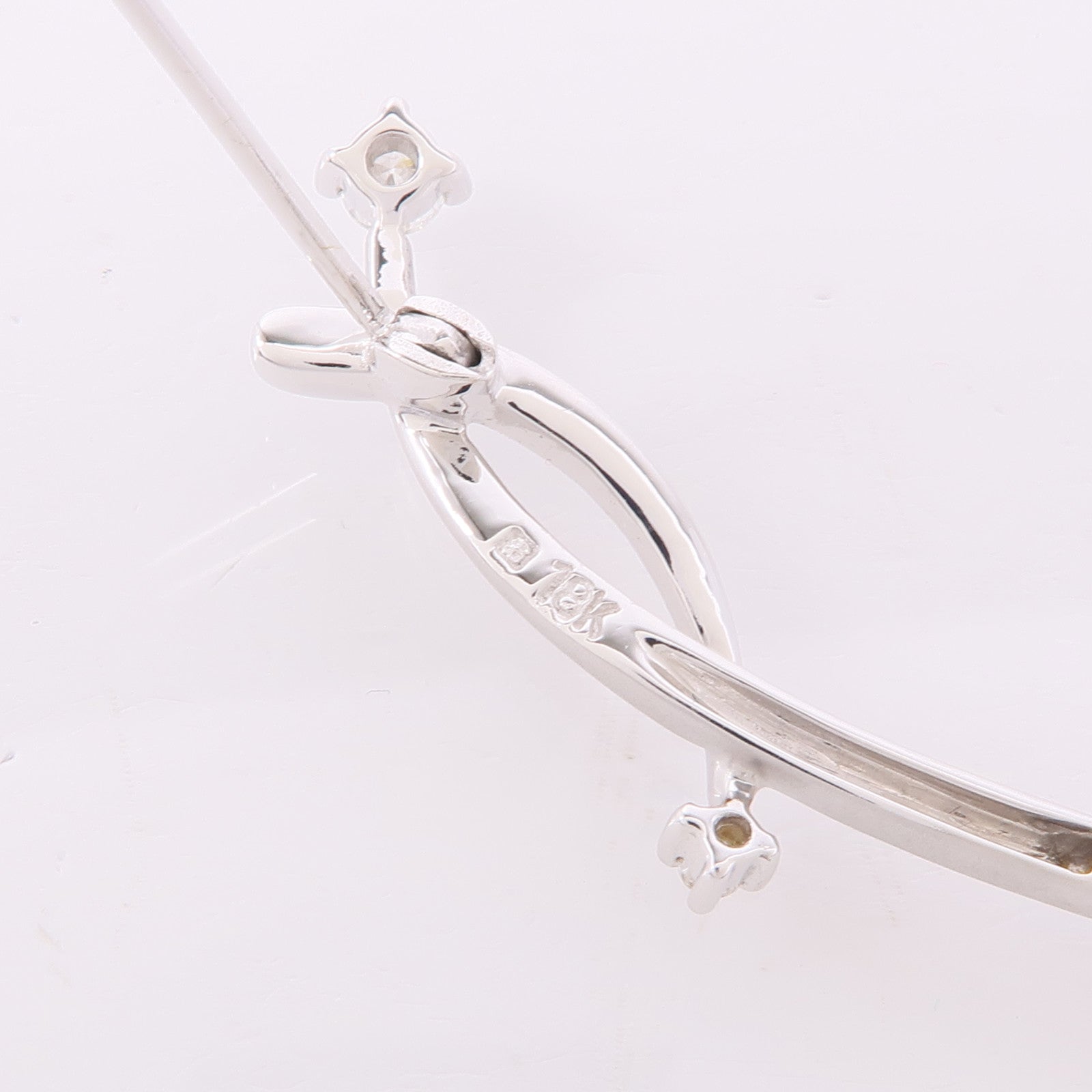 JEWELRY 【激減優惠】18K白金Diamond Brooch鑽石胸針